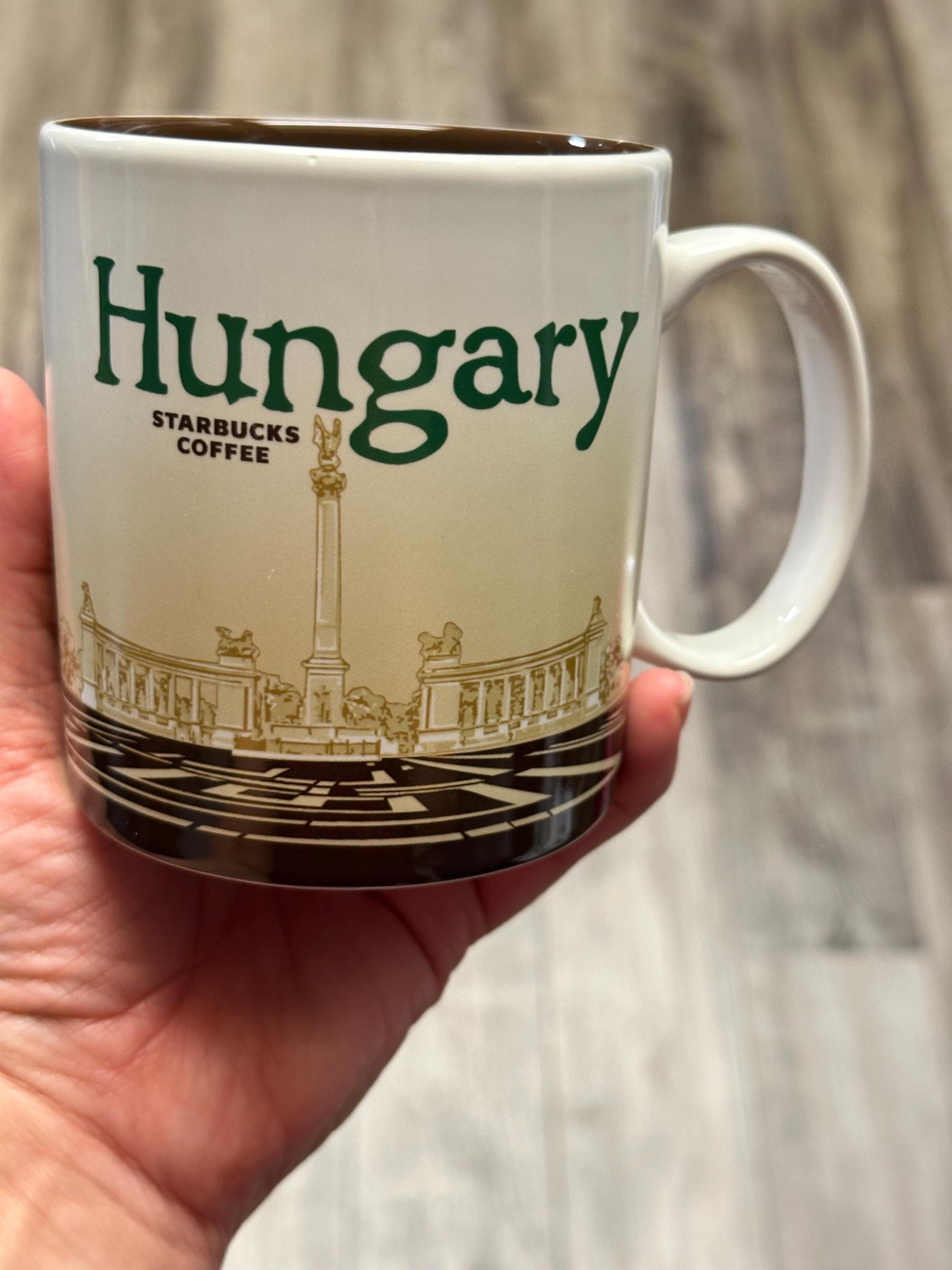 Starbucks Hungary Global Icon Mug 16 oz. Ship Fast!