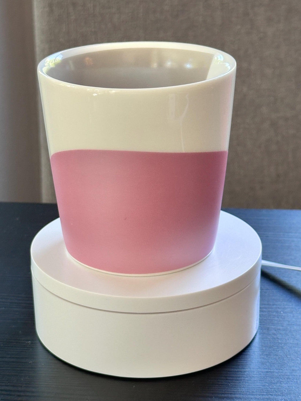 Starbucks 2005 Pink Gray Swirl Coffee Mug 12oz Vintage GUC. Ship Fast!