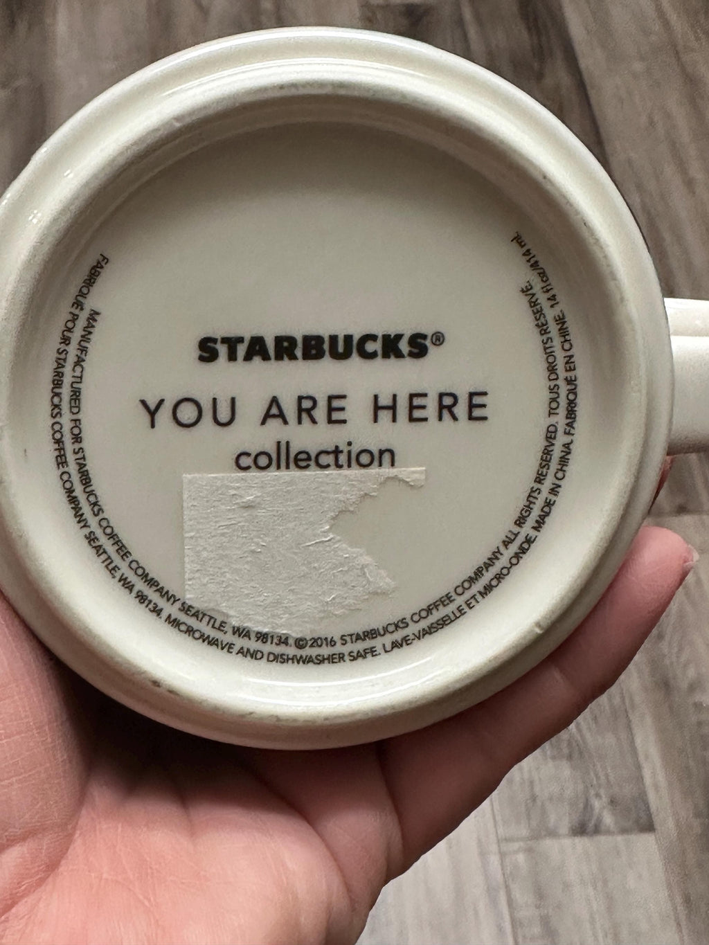 Starbucks Alabama You Are Here Mug 14oz. Ship Fast!
