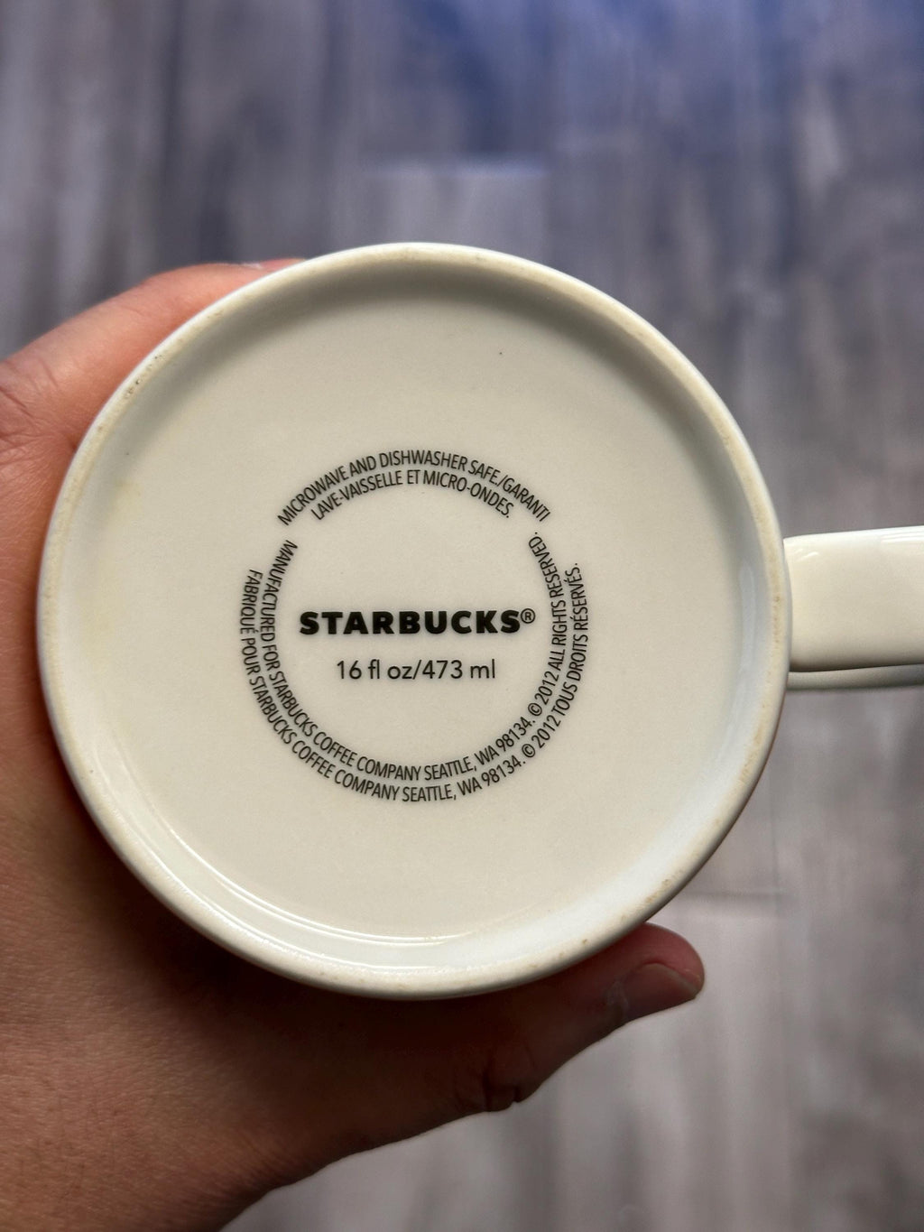 Starbucks Utah Global Icon Mug 2012 | 14 oz Rare Collectible. Ship Fast!