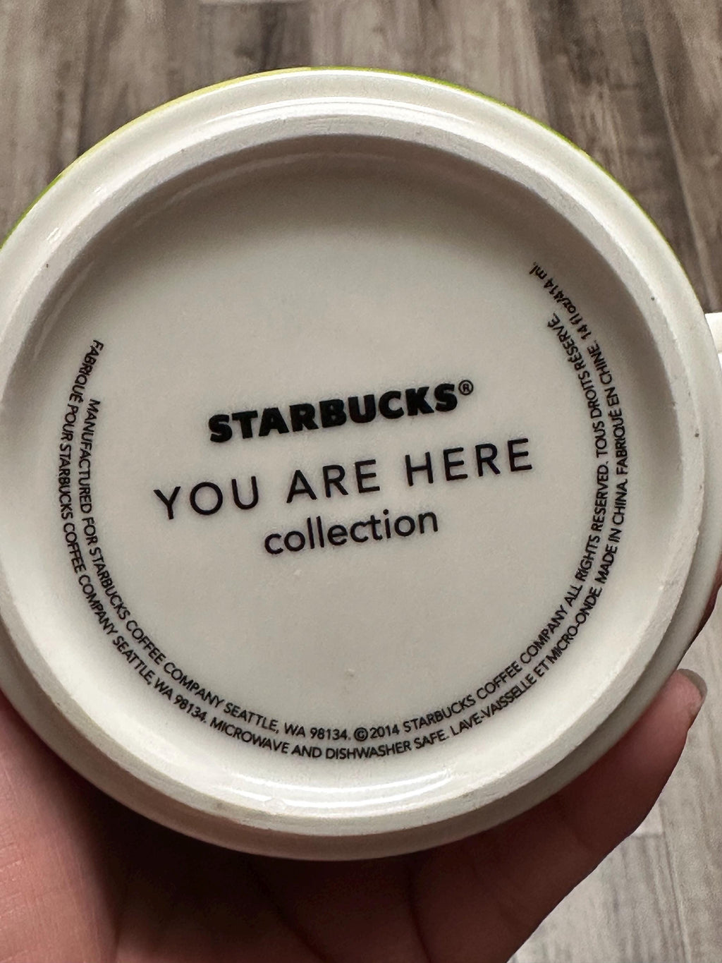 Starbucks Ohio You Are Here mug 14oz. Ship Fast!