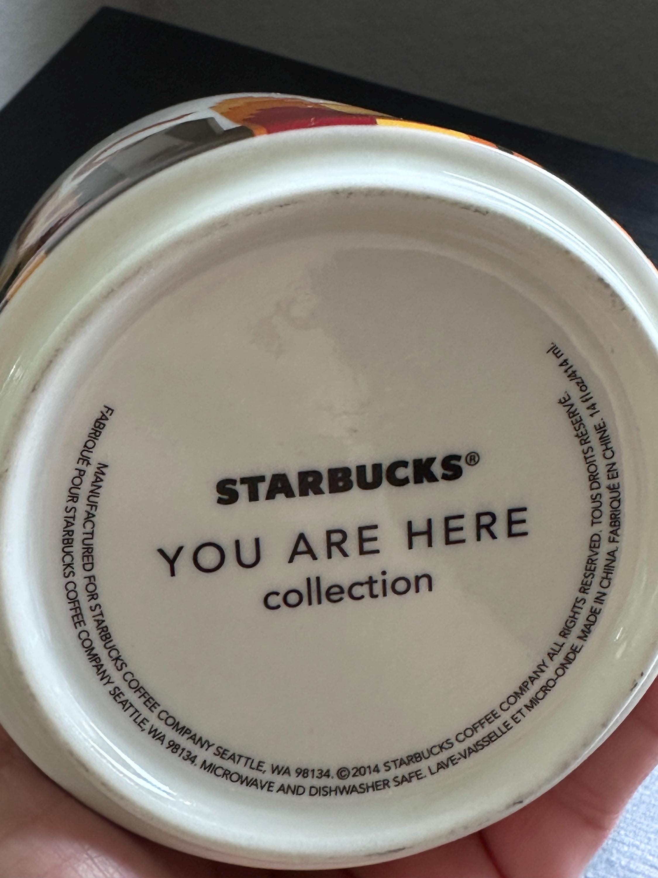 Starbucks Houston You Are Here Mug – 14 oz Collectible (2013 or 2014). Ship Fast!