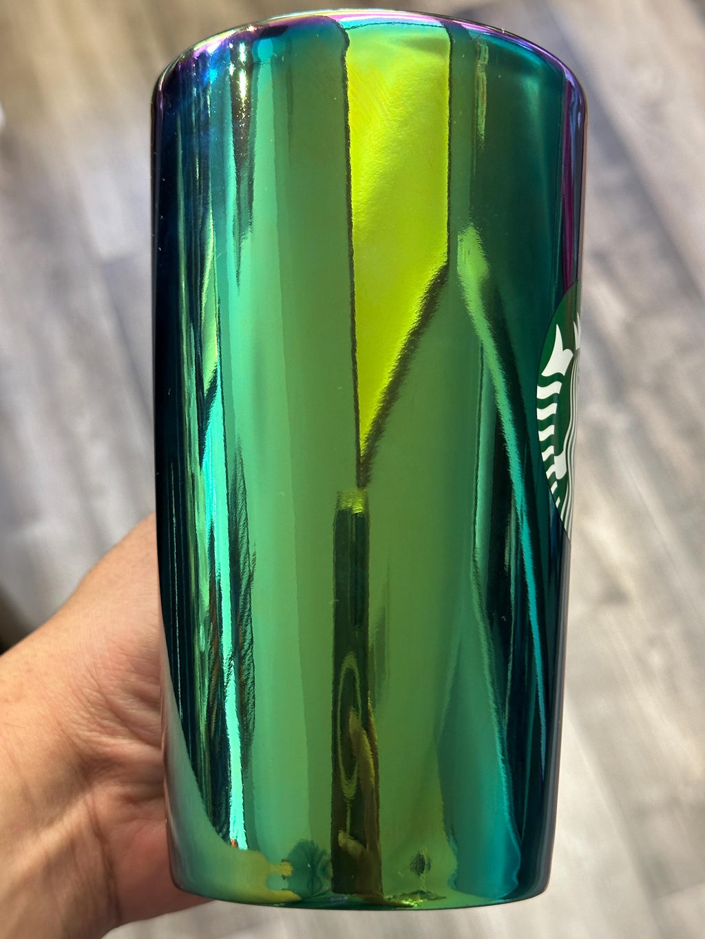 Starbucks Iridescent Rainbow Travel Mug 16oz – Holiday 2022, Retired. Ship Fast!