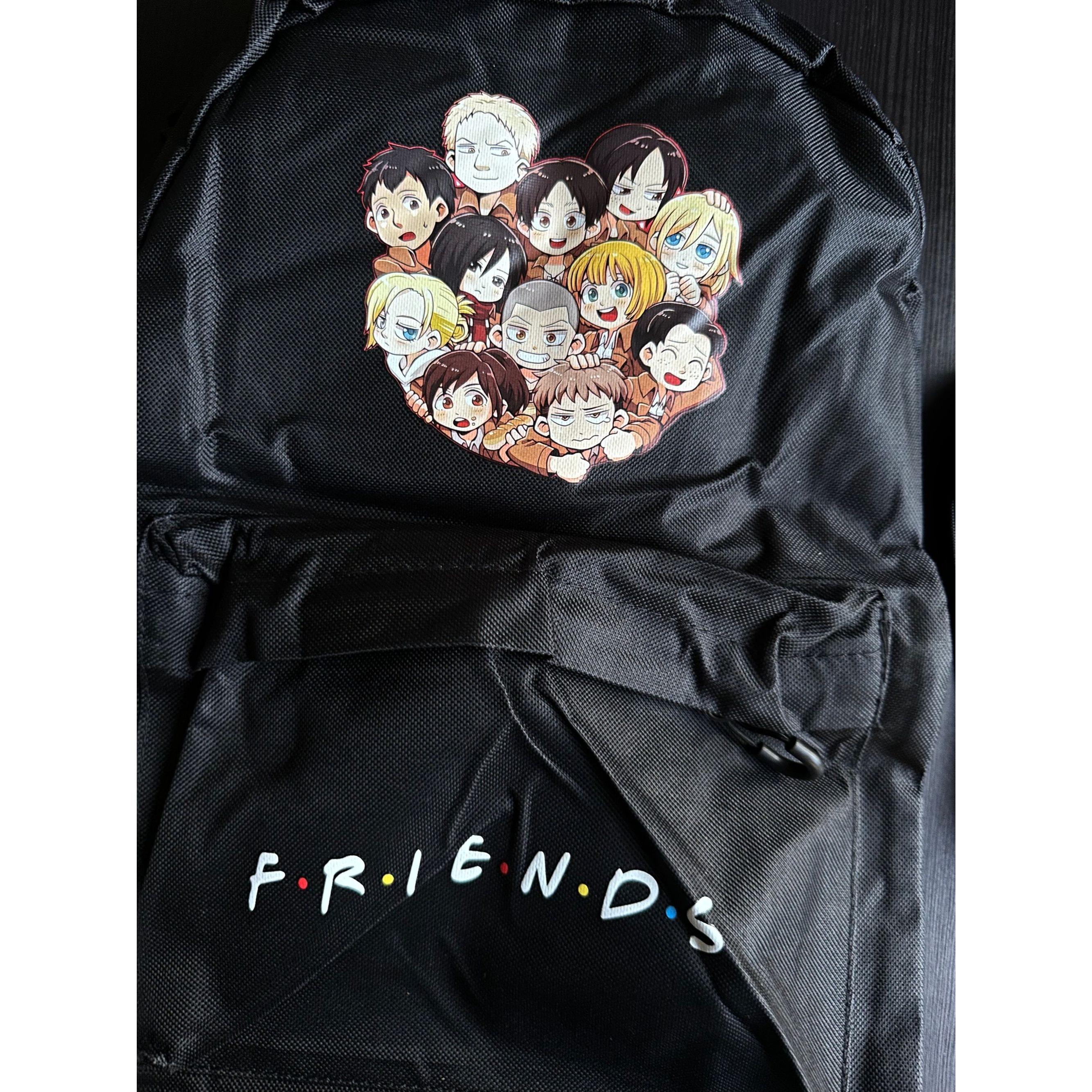 Friends Style Backpack Lightweight School Travel Bag. Ship Fast