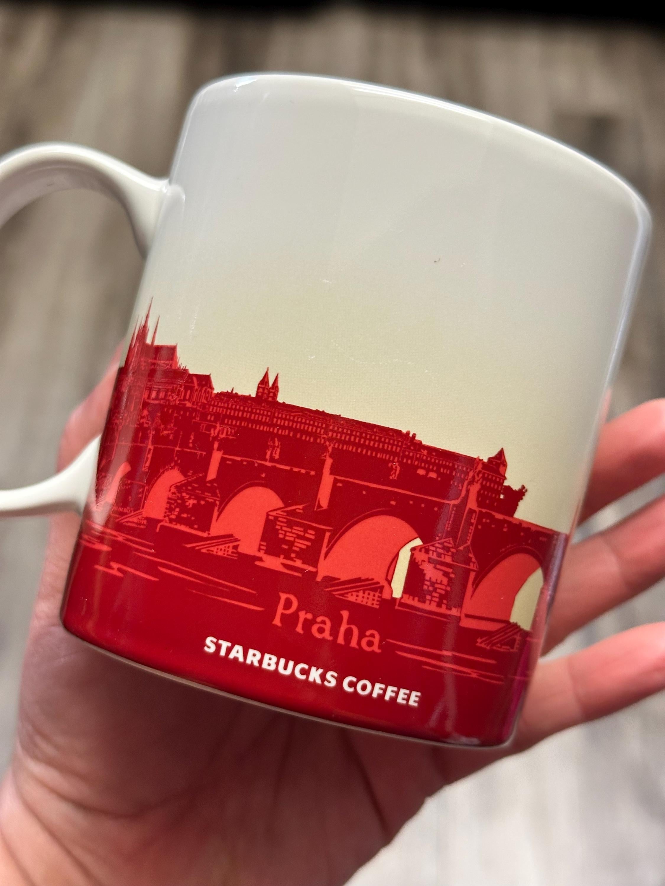 Authentic Starbucks Prague Global Icon Mug 16 oz. Ship Fast!