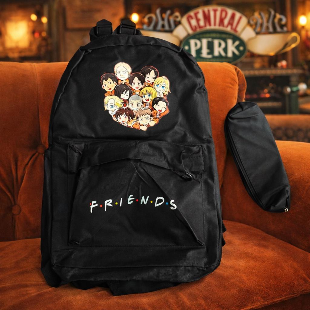 Friends Style Backpack Lightweight School Travel Bag. Ship Fast | Little Joy Market