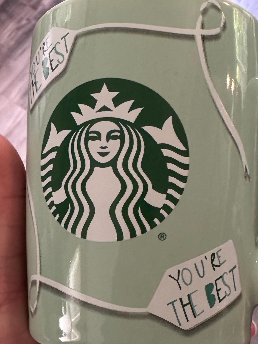 Starbucks 10oz Green Quote Mug (2020). Ship Fast!