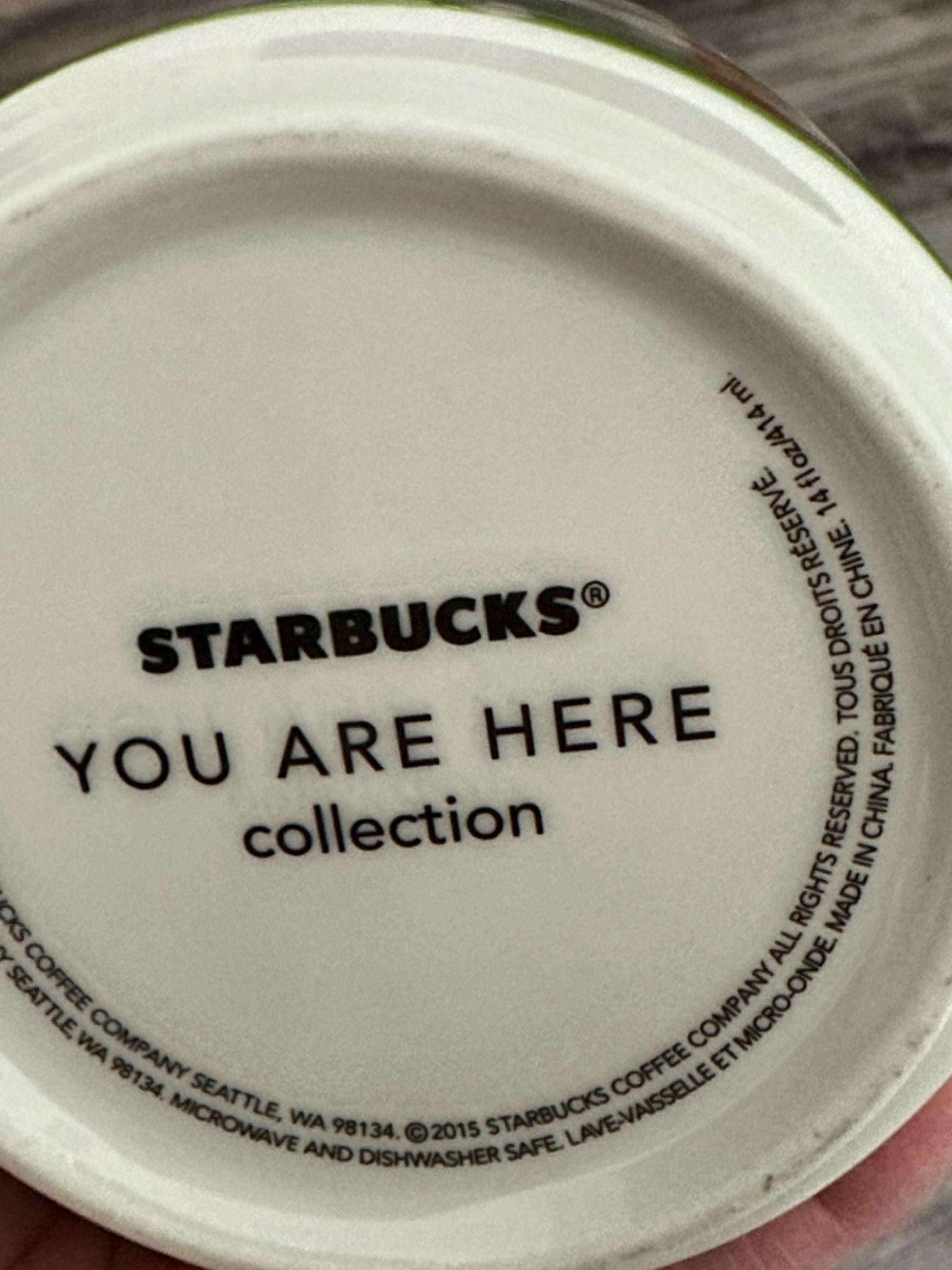 Starbucks Dallas You Are Here Mug 14 oz Collectible Coffee Cup. Ship Fast!