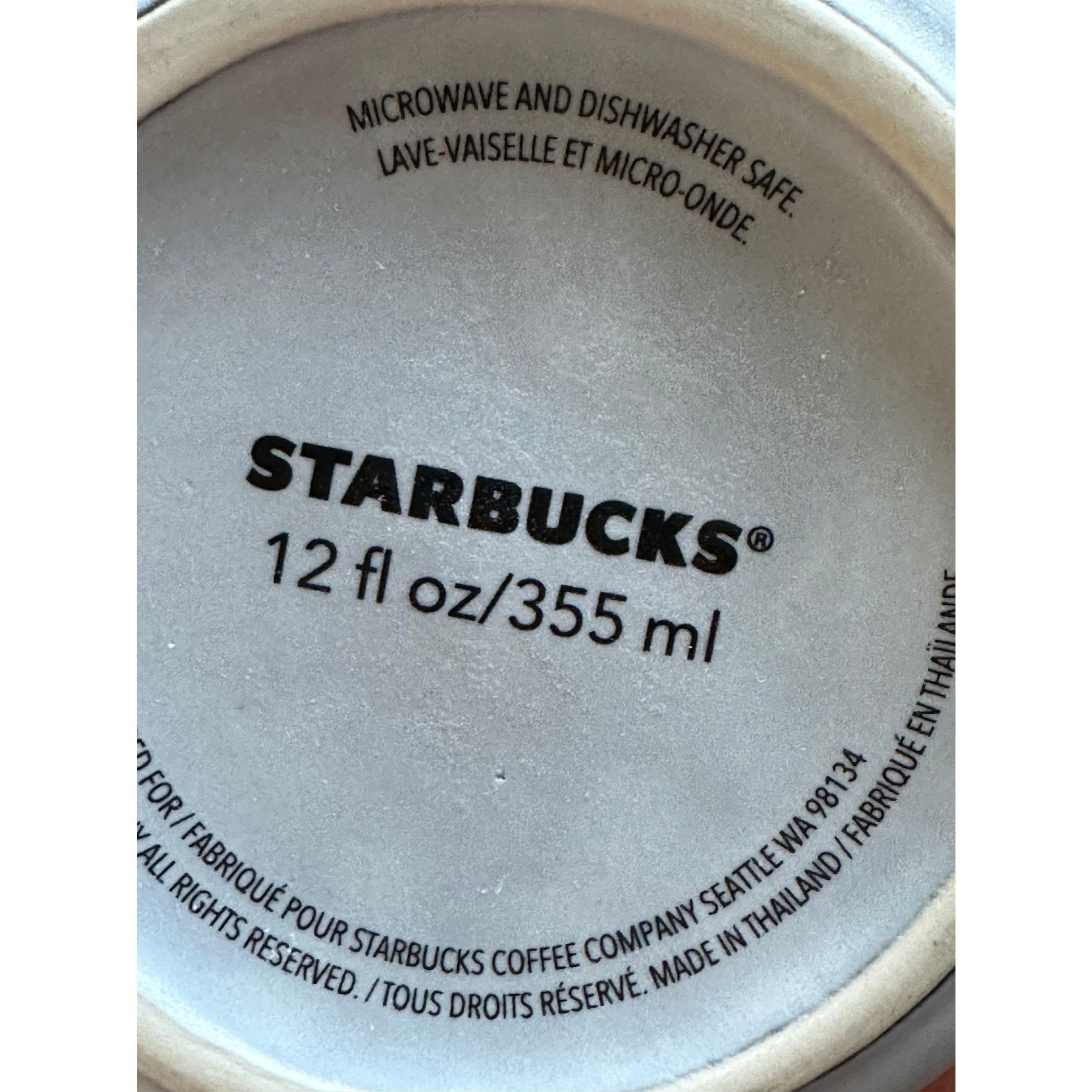 Starbucks Gray Raised Siren Mug 12oz – Since 1971, 2016. Ship Fast!