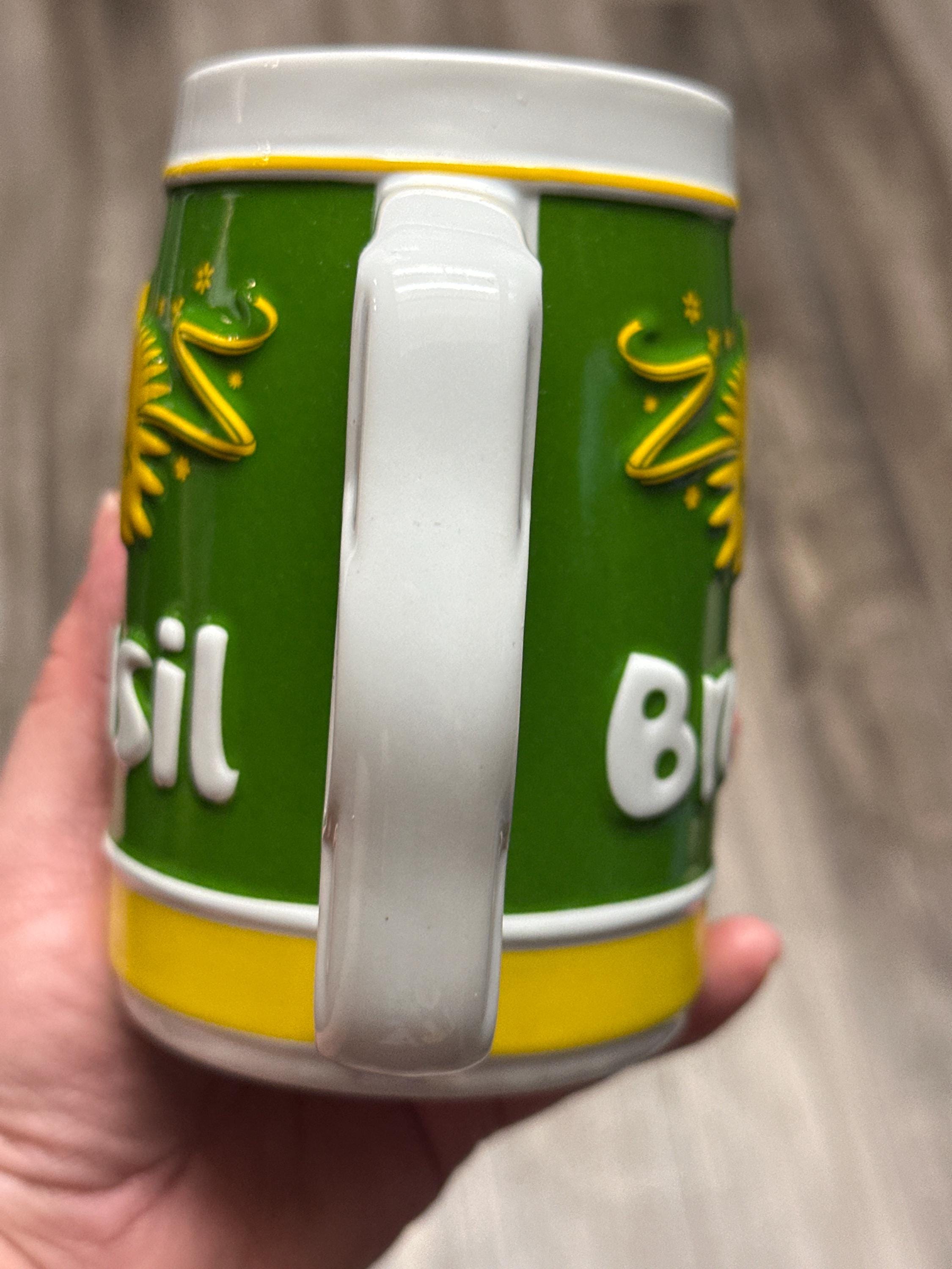 Brasil 2014 Large Mug Soccer Collectible Coffee Cup New