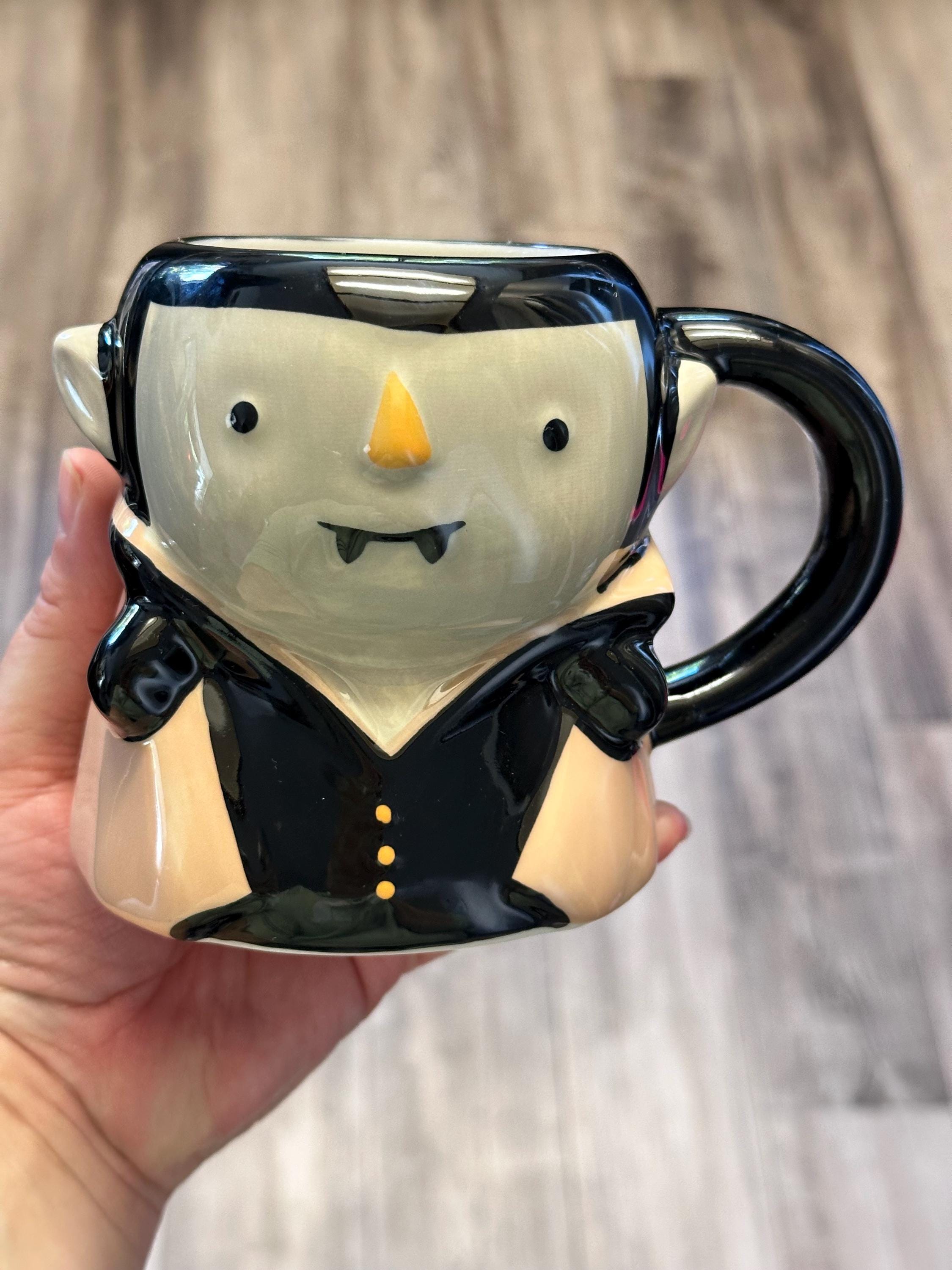 Halloween Vampire Mug 15 oz Stoneware – New. Ship fast! | Little Joy Market
