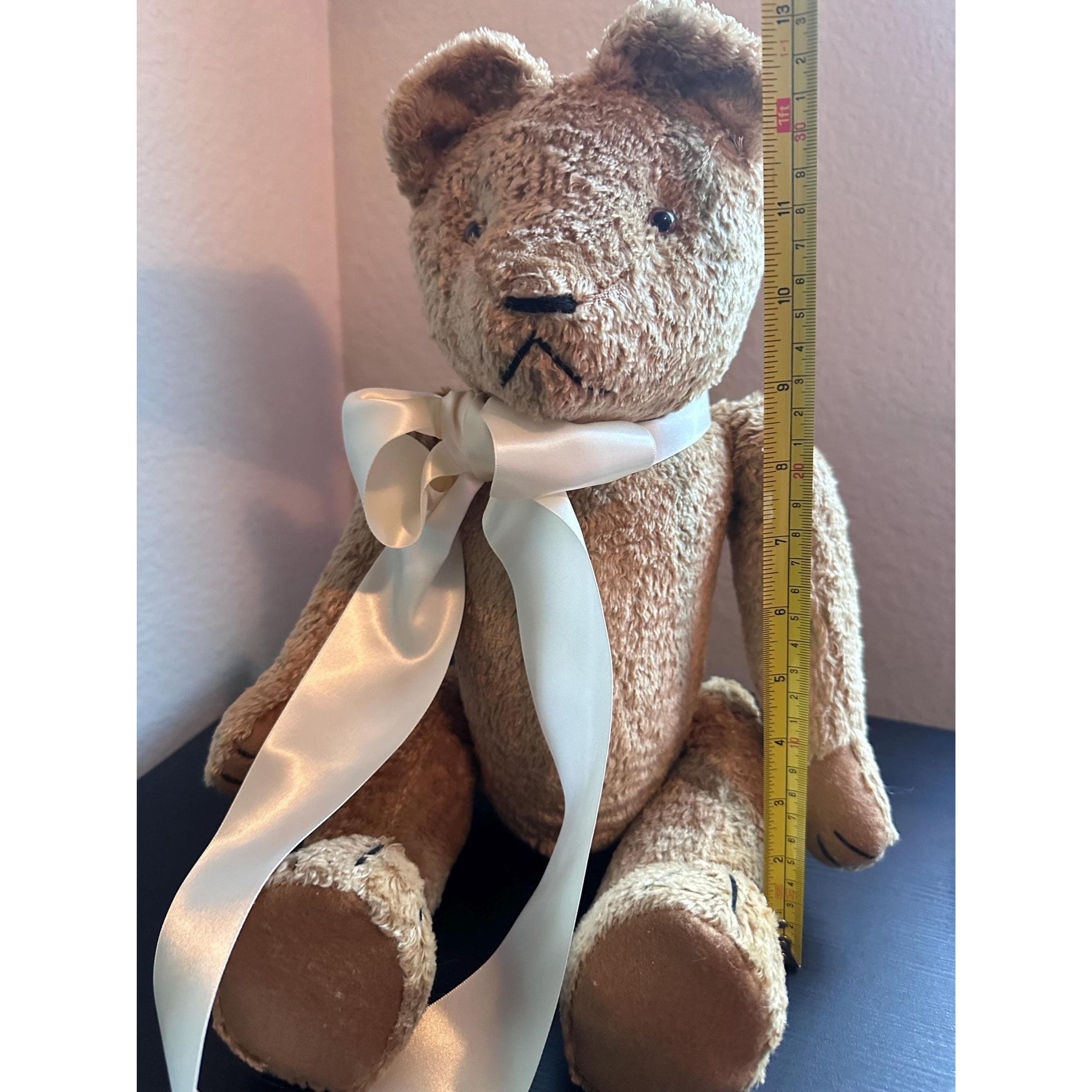 Vintage Teddy Bear Plush Toy Collectible Stuffed Animal. GUC