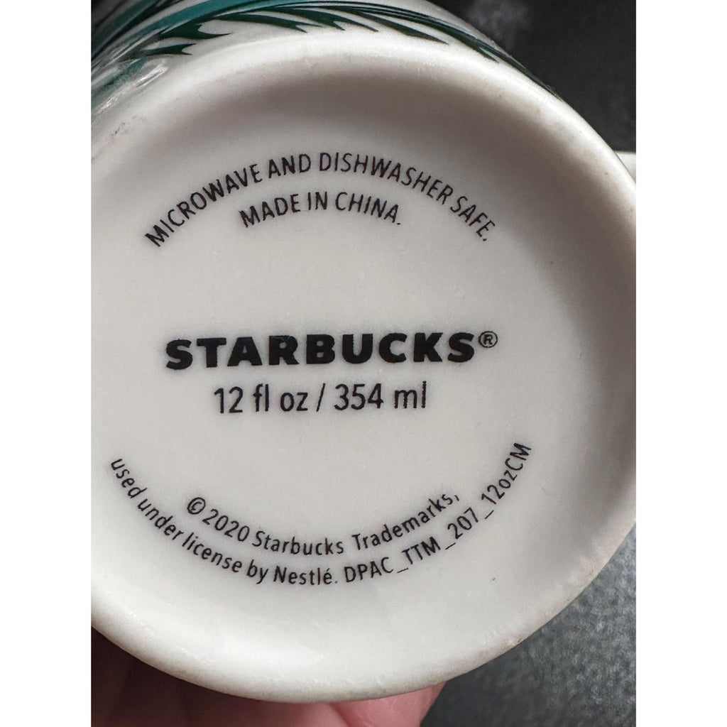 Starbucks Holiday Mug: 2020 Christmas Red Berries Design (12 oz). Ship Fast!