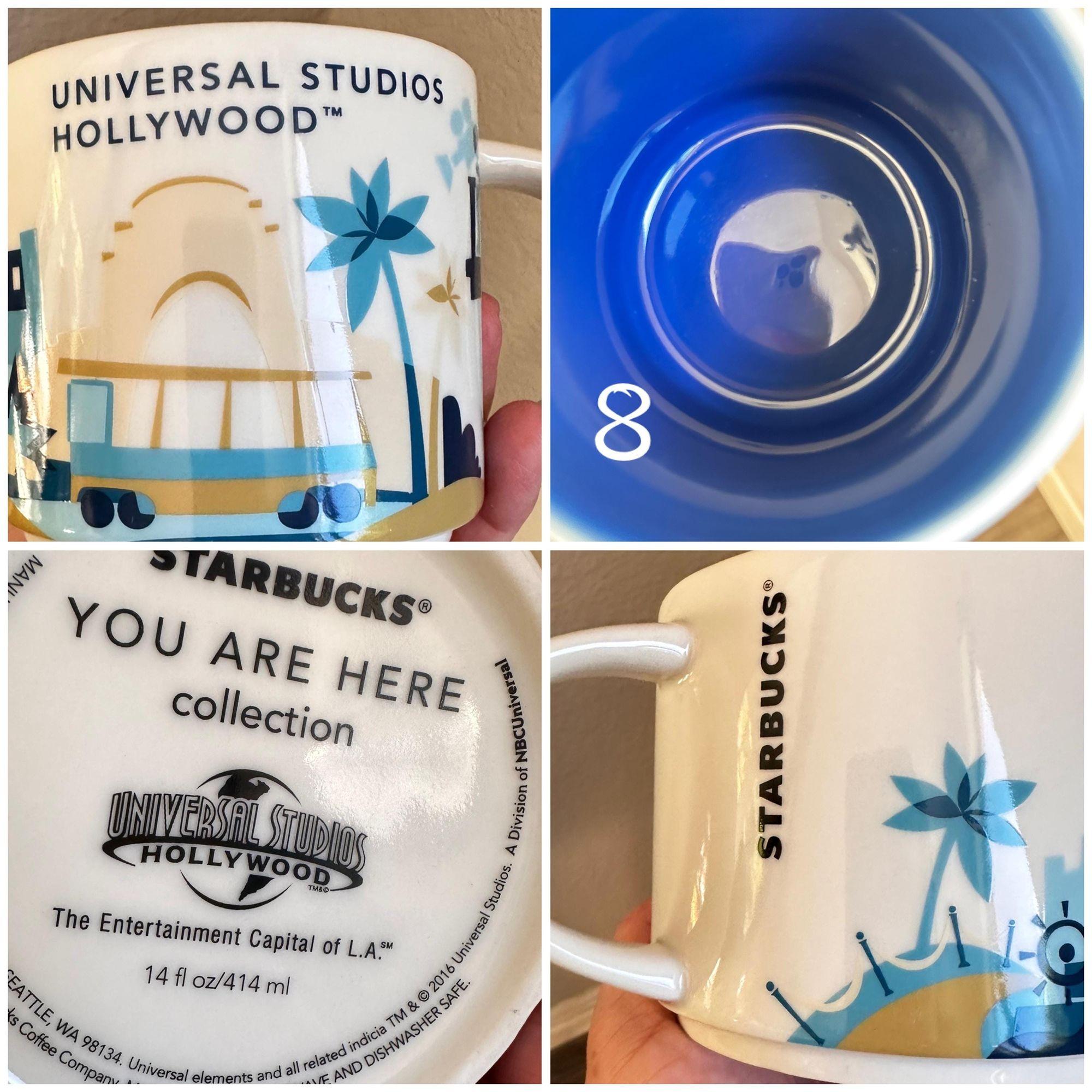 Universal Studios Hollywood You Are Here Starbucks Mug. Ship Fast!