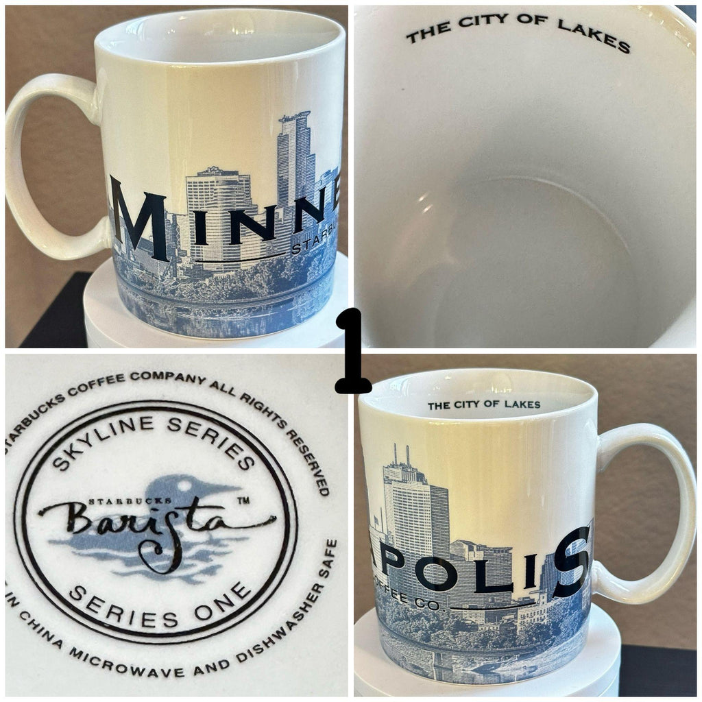 Starbucks Minneapolis Skyline Series Mug 18oz City of Lakes 2002 EUC
