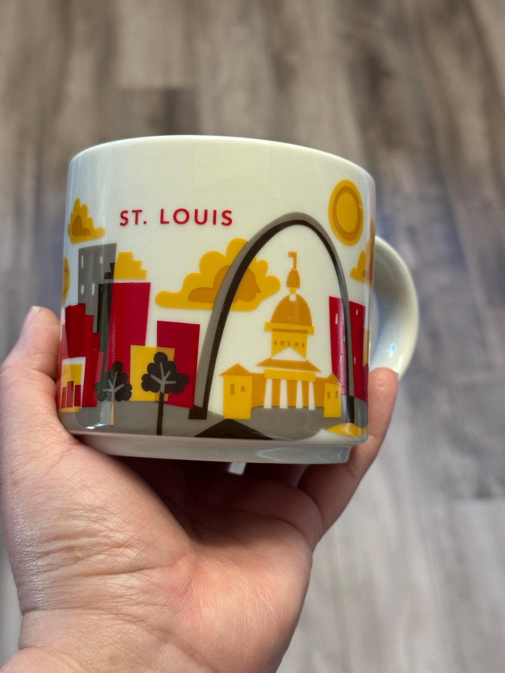 Starbucks ST Louis You Are Here Collection Mug 14oz. Ship Fast!