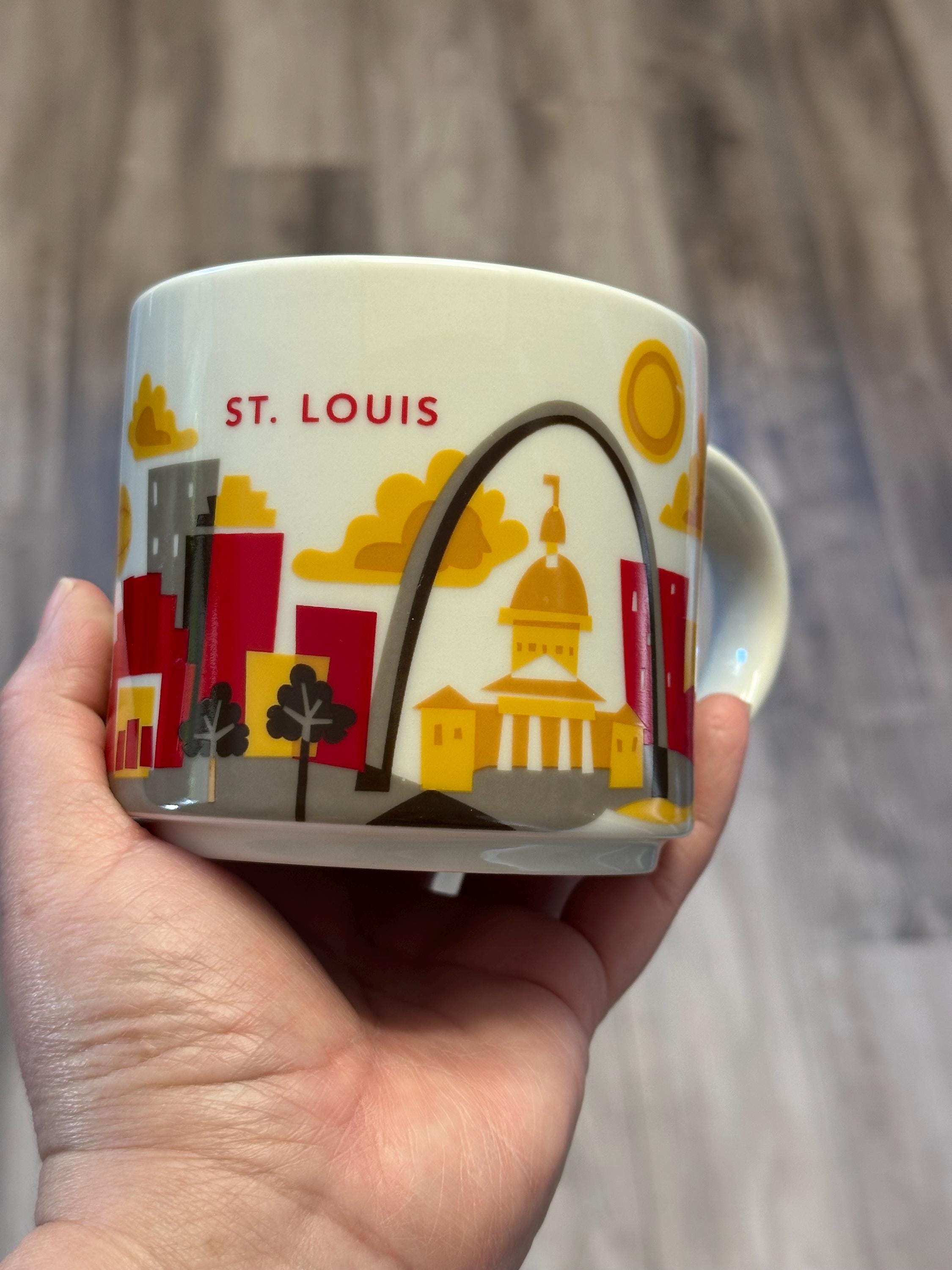 Starbucks ST Louis You Are Here Collection Mug 14oz. Ship Fast!