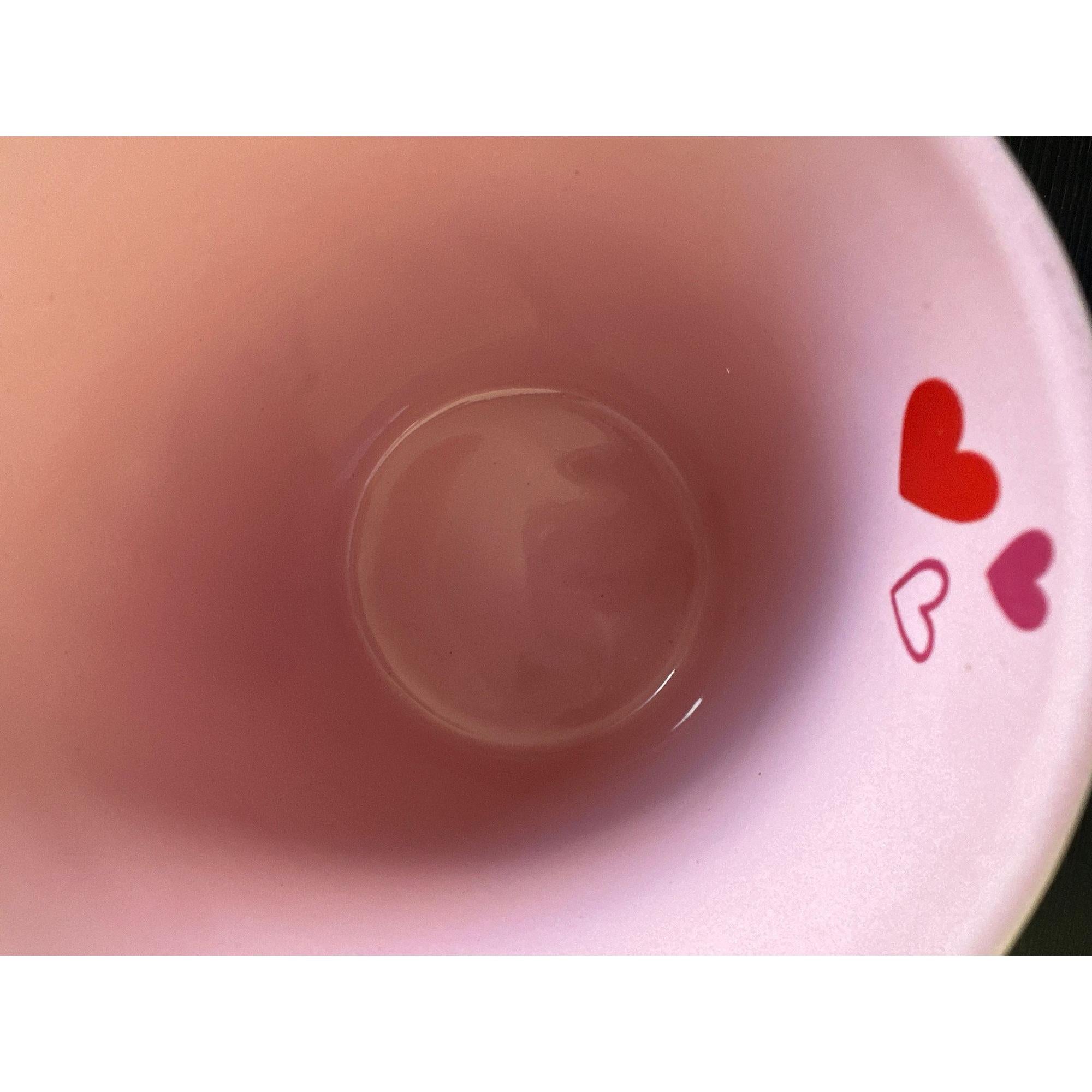 Pink Coffee Mug | Valentine's Day Gift, Love & Gnomes 14 oz