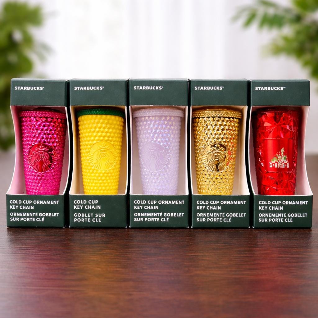 Starbucks Cold Cup Ornament Keychain Mini Cup Charm New. | Little Joy Market
