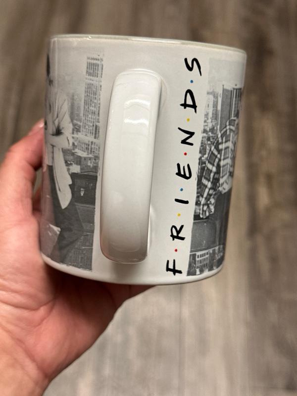 Friends TV Show Coffee Mug 20oz Black White Large Cup. Ship Fast! | Little Joy Market