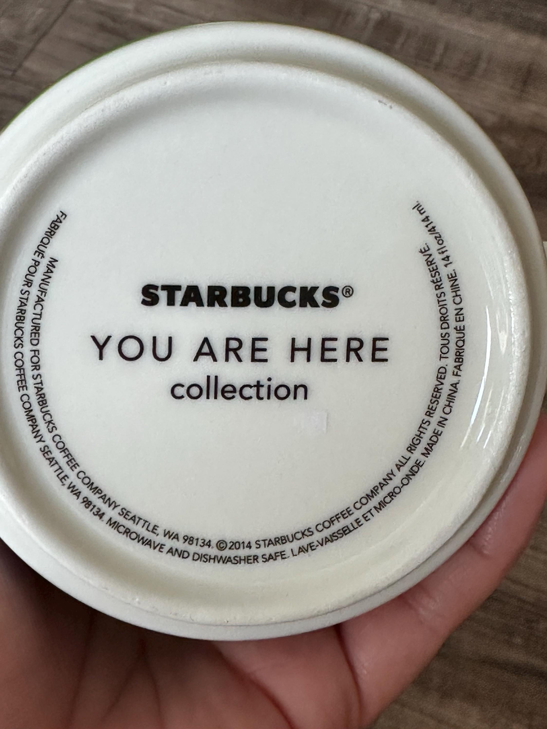Starbucks Charlotte You Are Here Mug 14oz. Ship Fast!