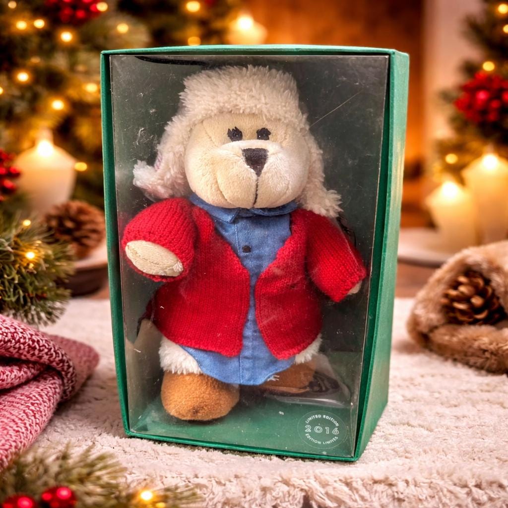 Starbucks bearista 2016 Christmas Barista Teddy Bear. Ship fast! | Little Joy Market