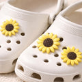Sunflower Shoe Charm | Charm PVC Clog Accessory. Ship Fast! | Little Joy Market
