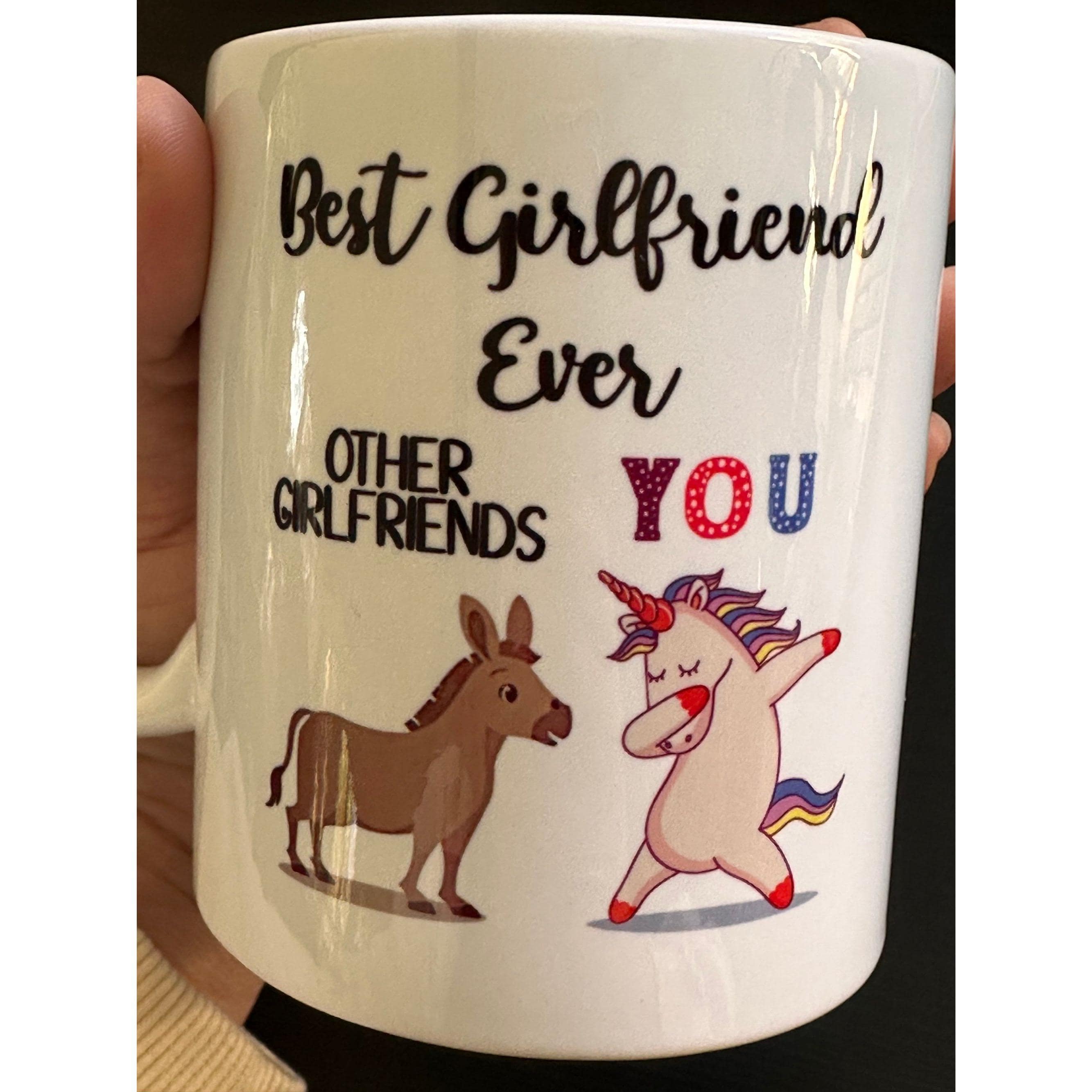 Girlfriend Ever Unicorn Coffee Mug - Funny Gift
