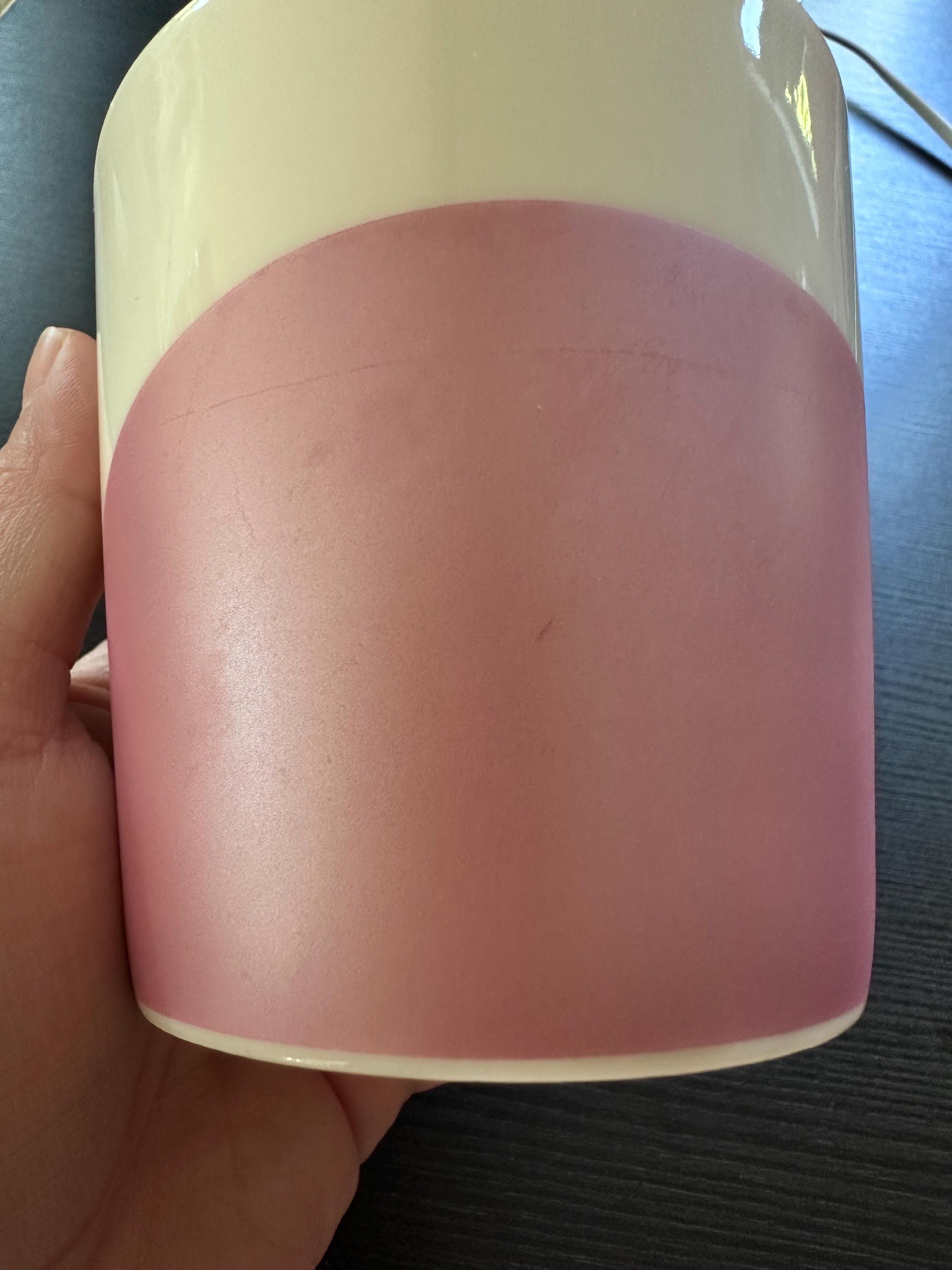 Starbucks 2005 Pink Gray Swirl Coffee Mug 12oz Vintage GUC. Ship Fast!