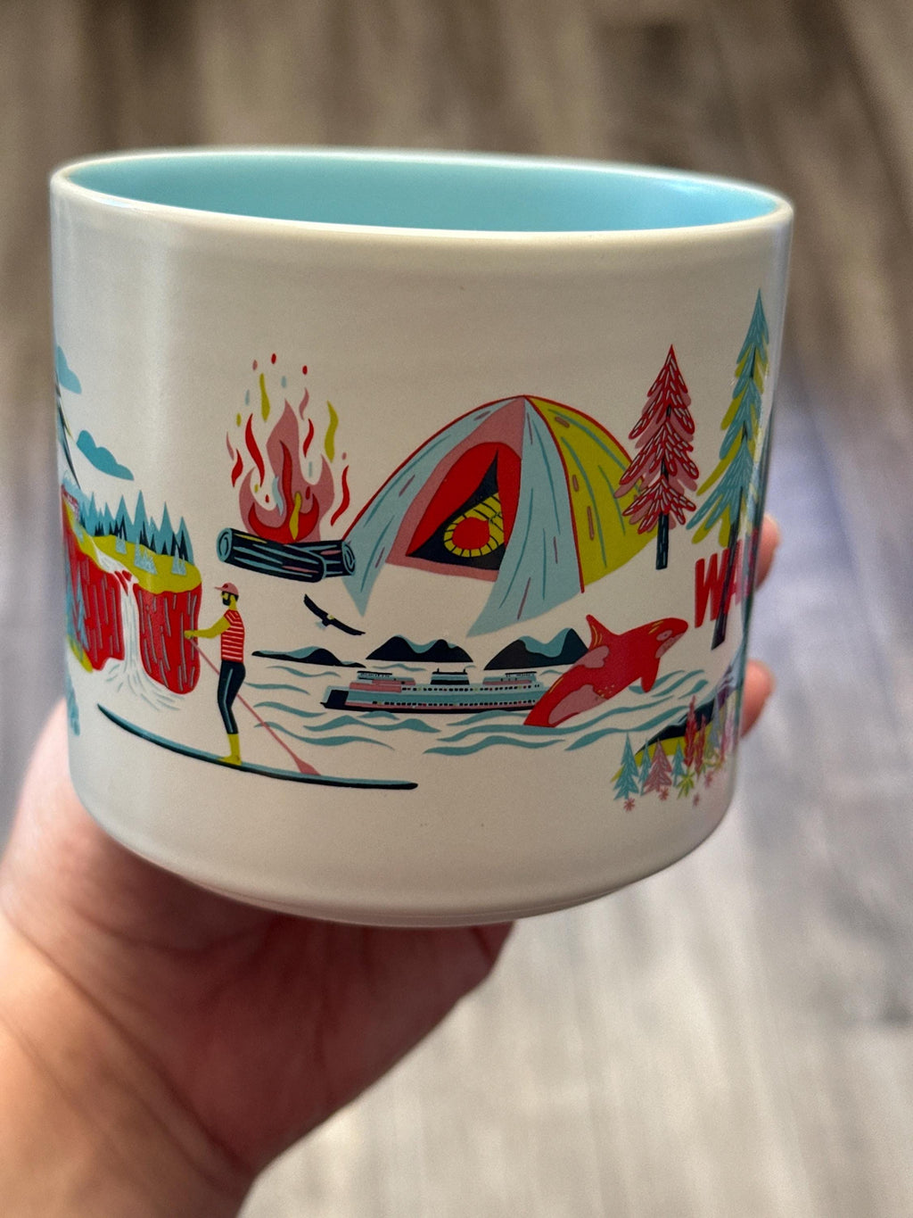 Starbucks Washington  Mug 14 oz 2024 Discovery Series mug – New Display Piece. Ship fast!