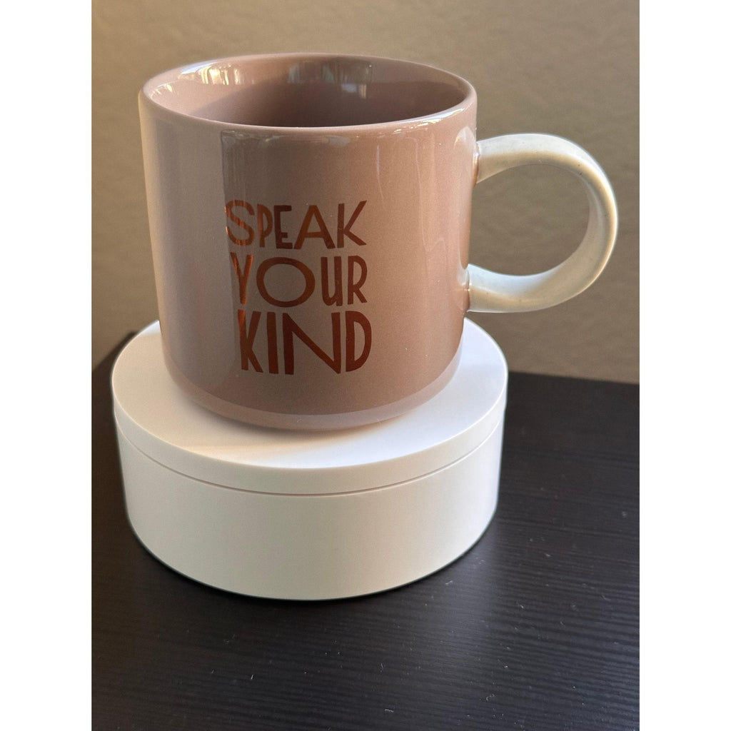 Starbucks “Speak Your Kind” Coffee Mug 2017 14oz Coffee Cup EUC. Ship Fast!