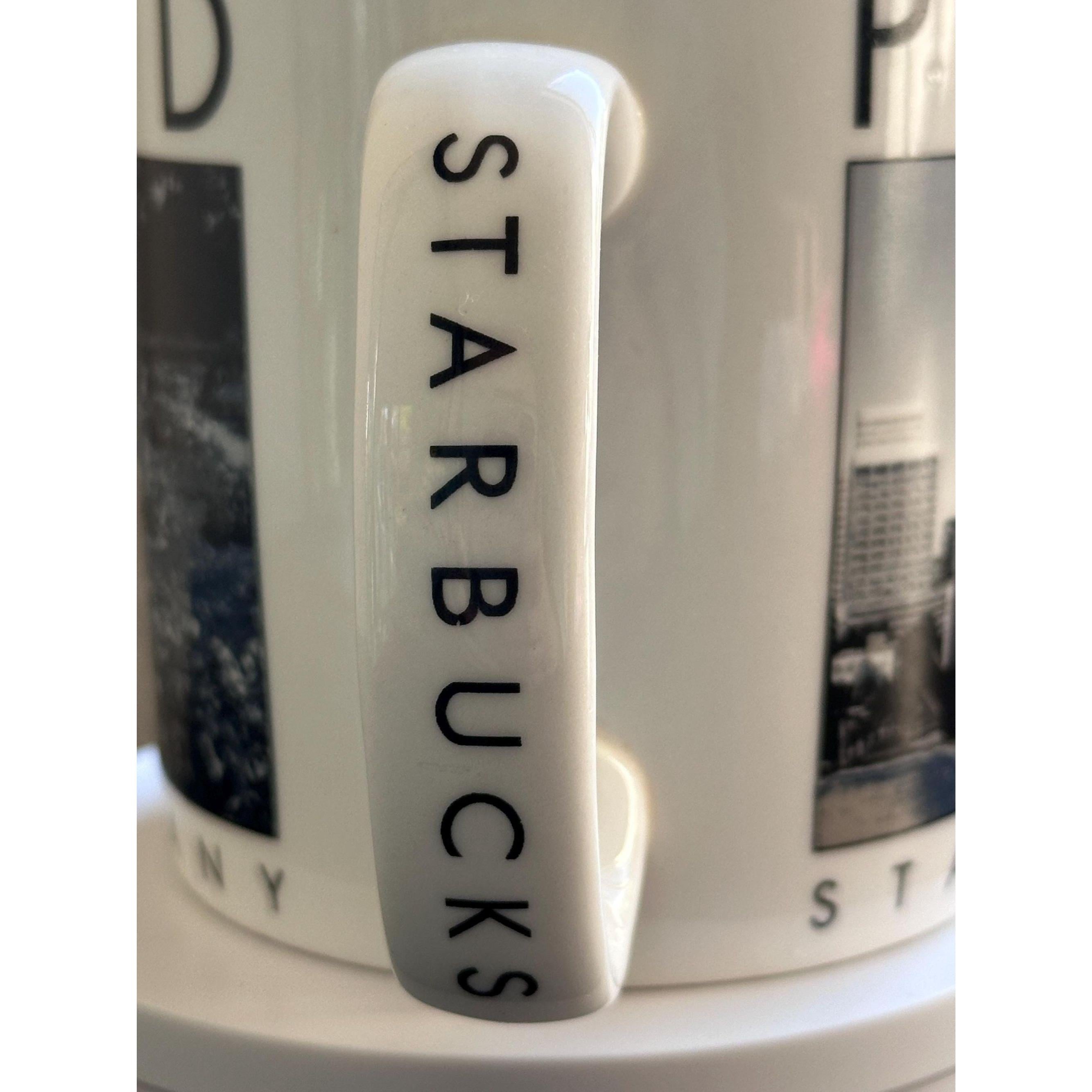 Vintage Starbucks Portland Oregon City Scene Mug - 2005 Barista Series