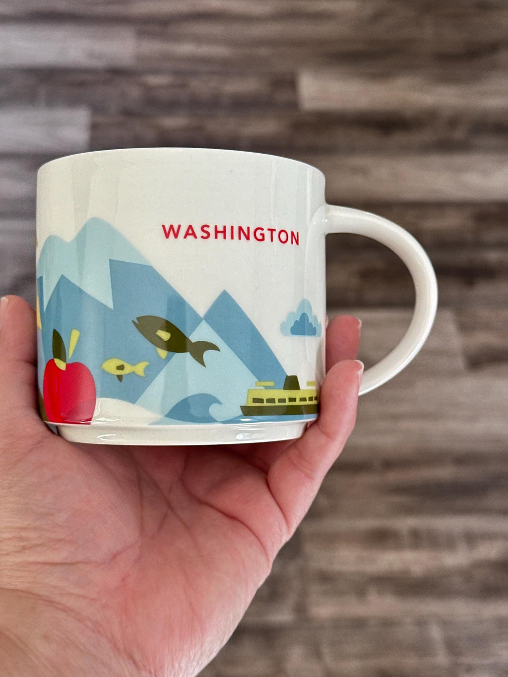 Starbucks Washington You Are Here Mug 14oz. Ship Fast!