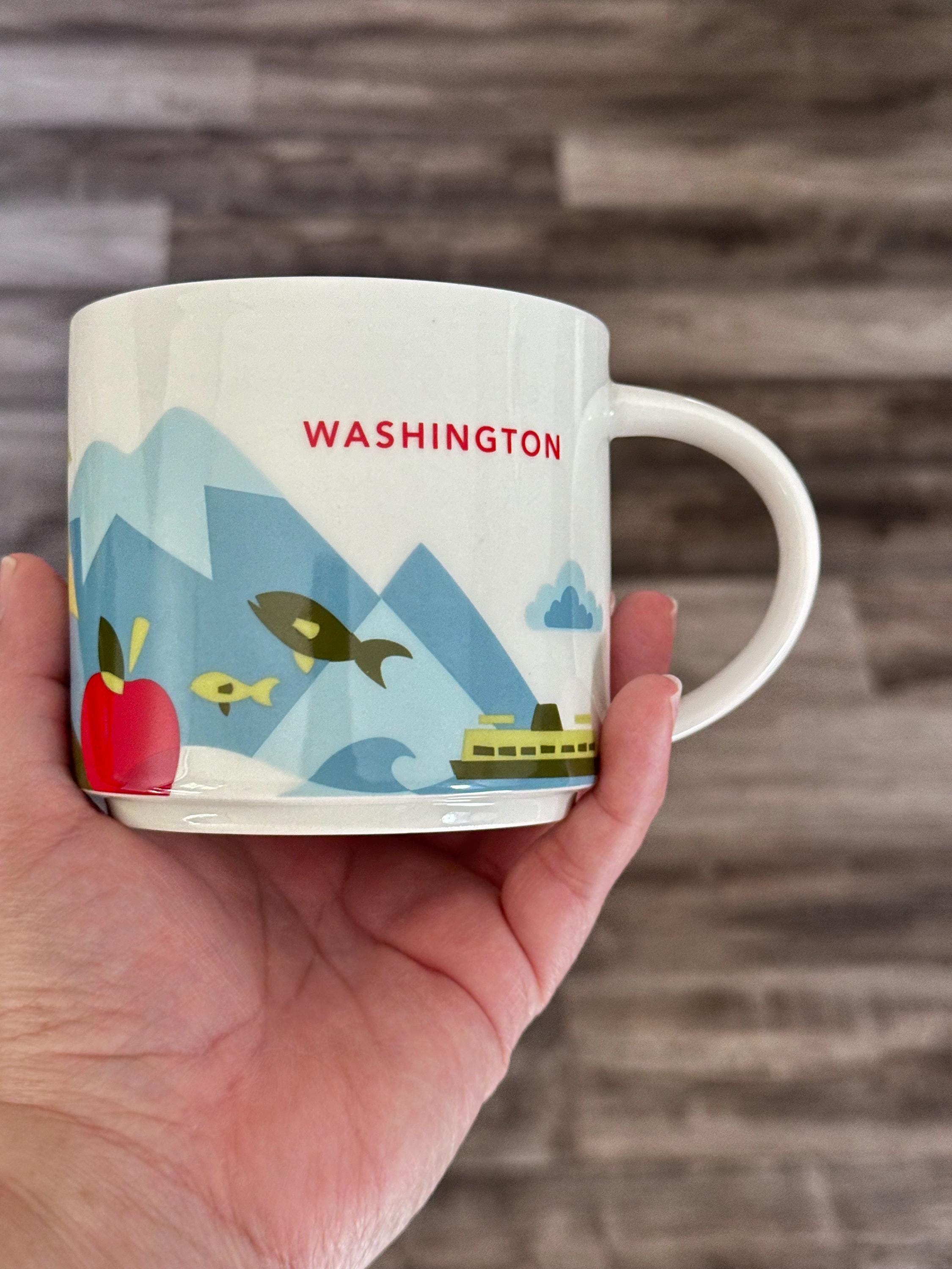 Starbucks Washington You Are Here Mug 14oz. Ship Fast!