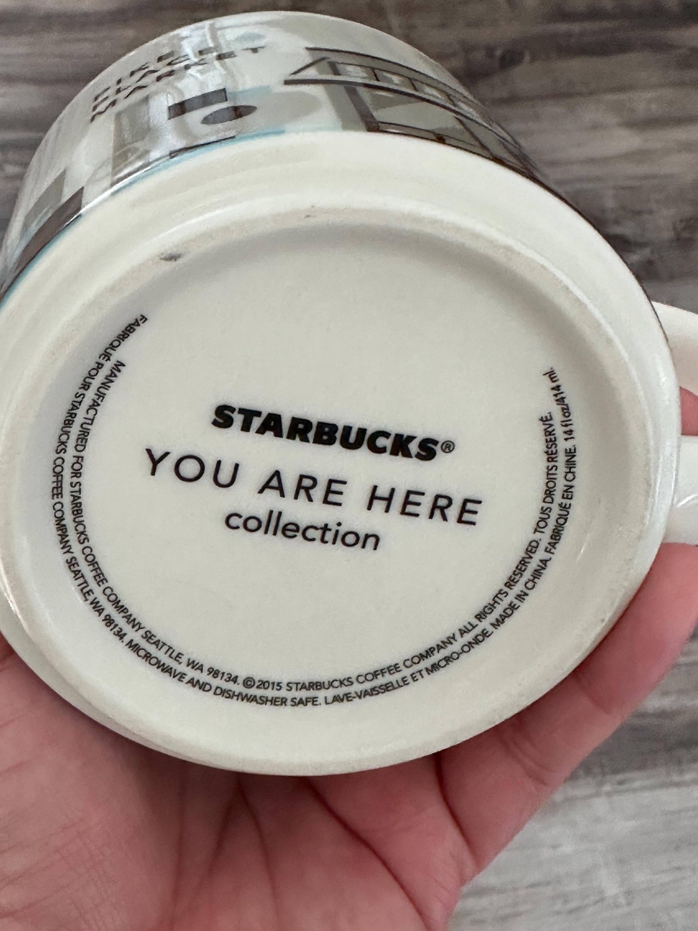 Starbucks Pike Place Market You Are Here Mug Collectible. Ship Fast!