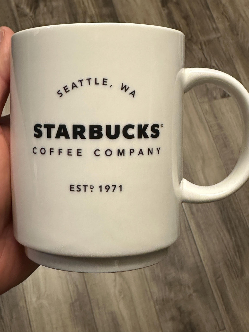 Starbucks Coffee Company Logo Mug 14oz – Seattle WA Est. 1971. Ship Fast! | Little Joy Market