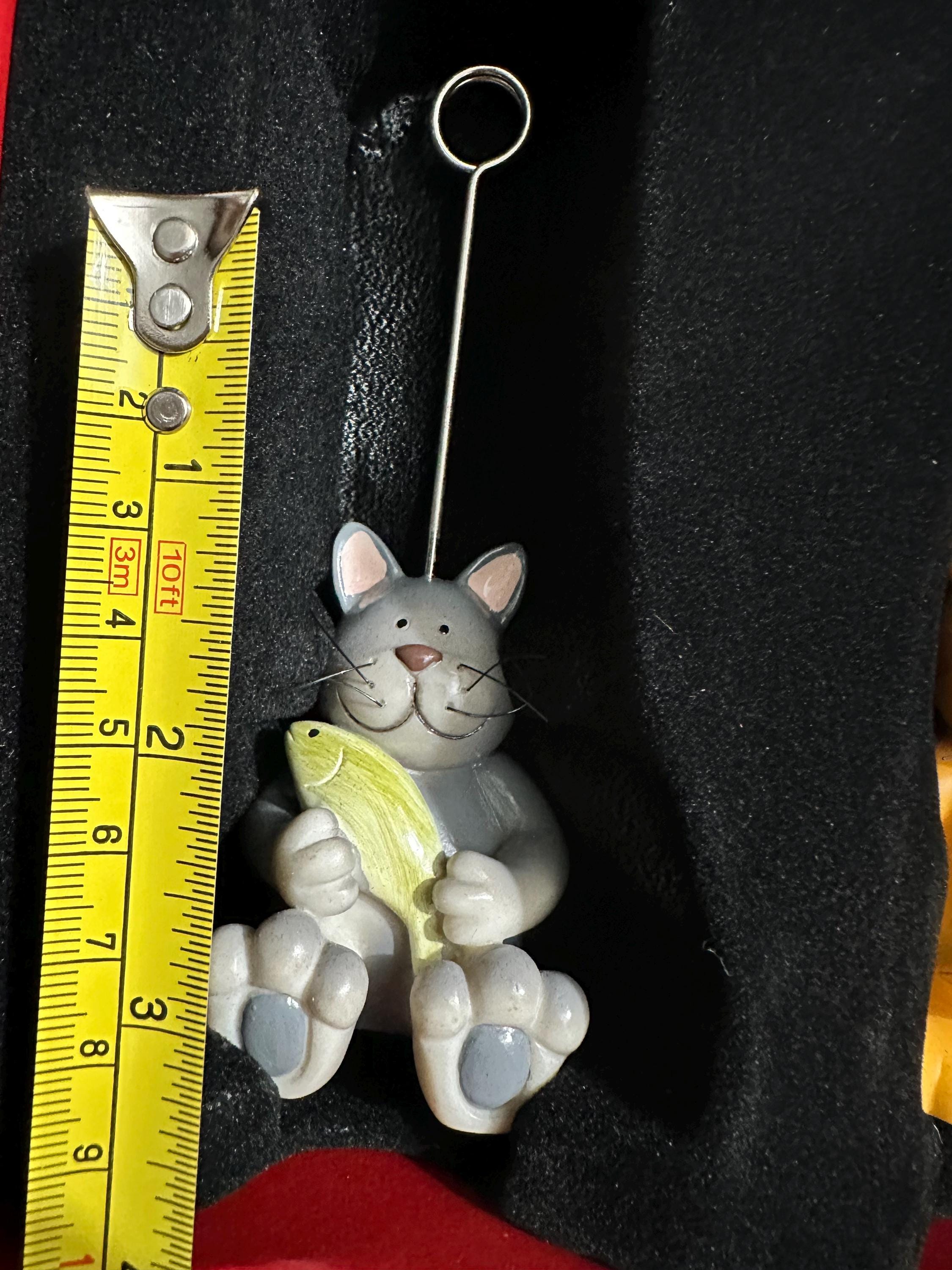 Cat Photo Holders Set of 3 | Cat Lover Desk Decor | Ships Fast!