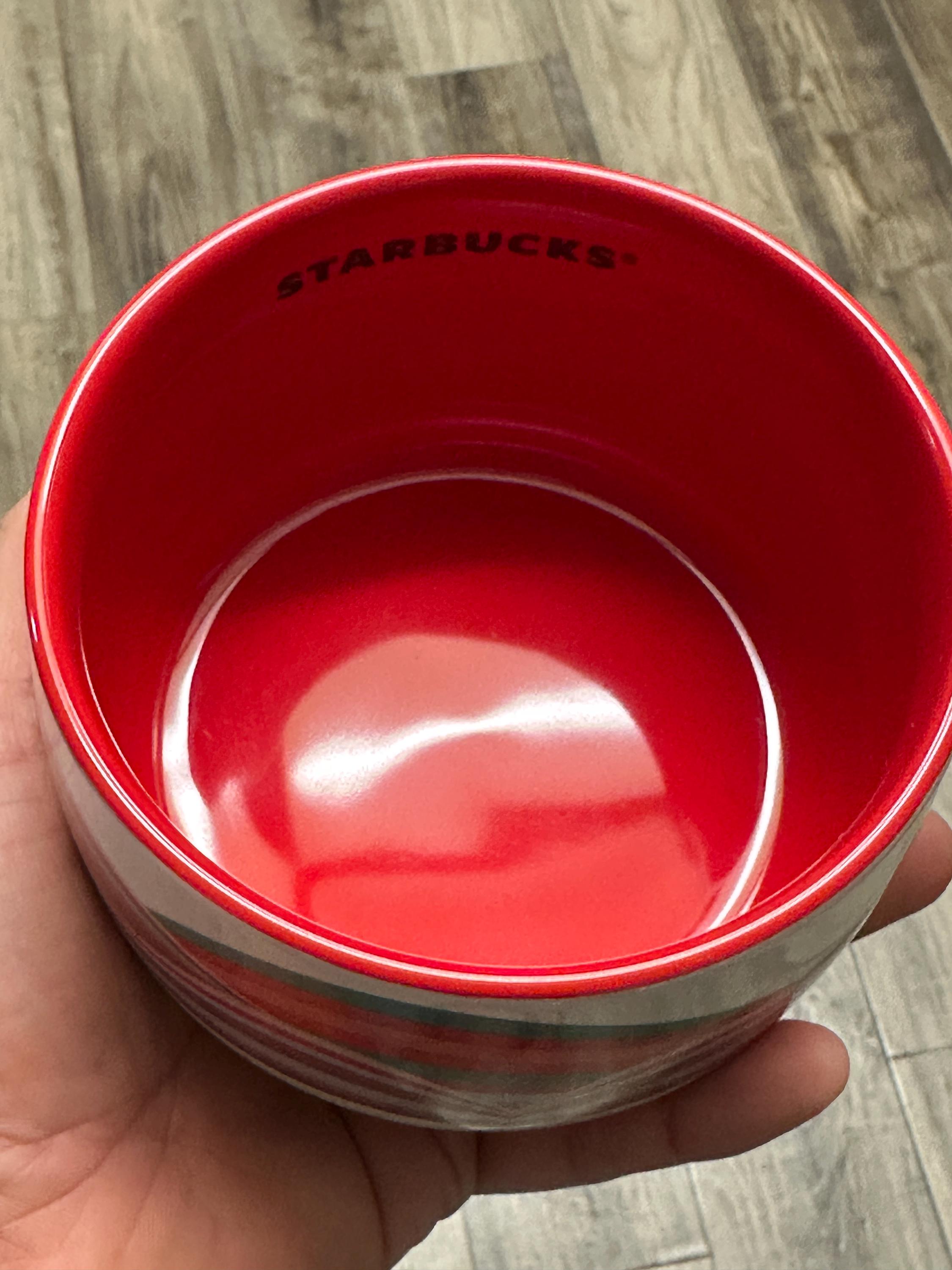 Starbucks Holiday Ceramic Swirl Candy Cane Mug 16oz, 2024. Ship Fast!