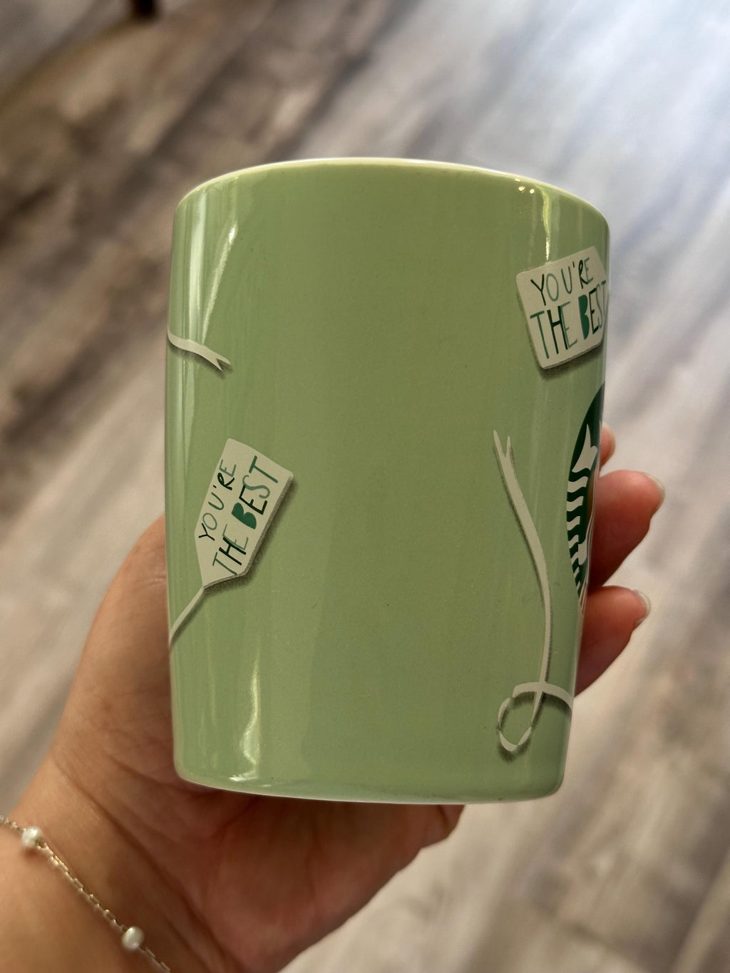Starbucks 10oz Green Quote Mug (2020). Ship Fast!