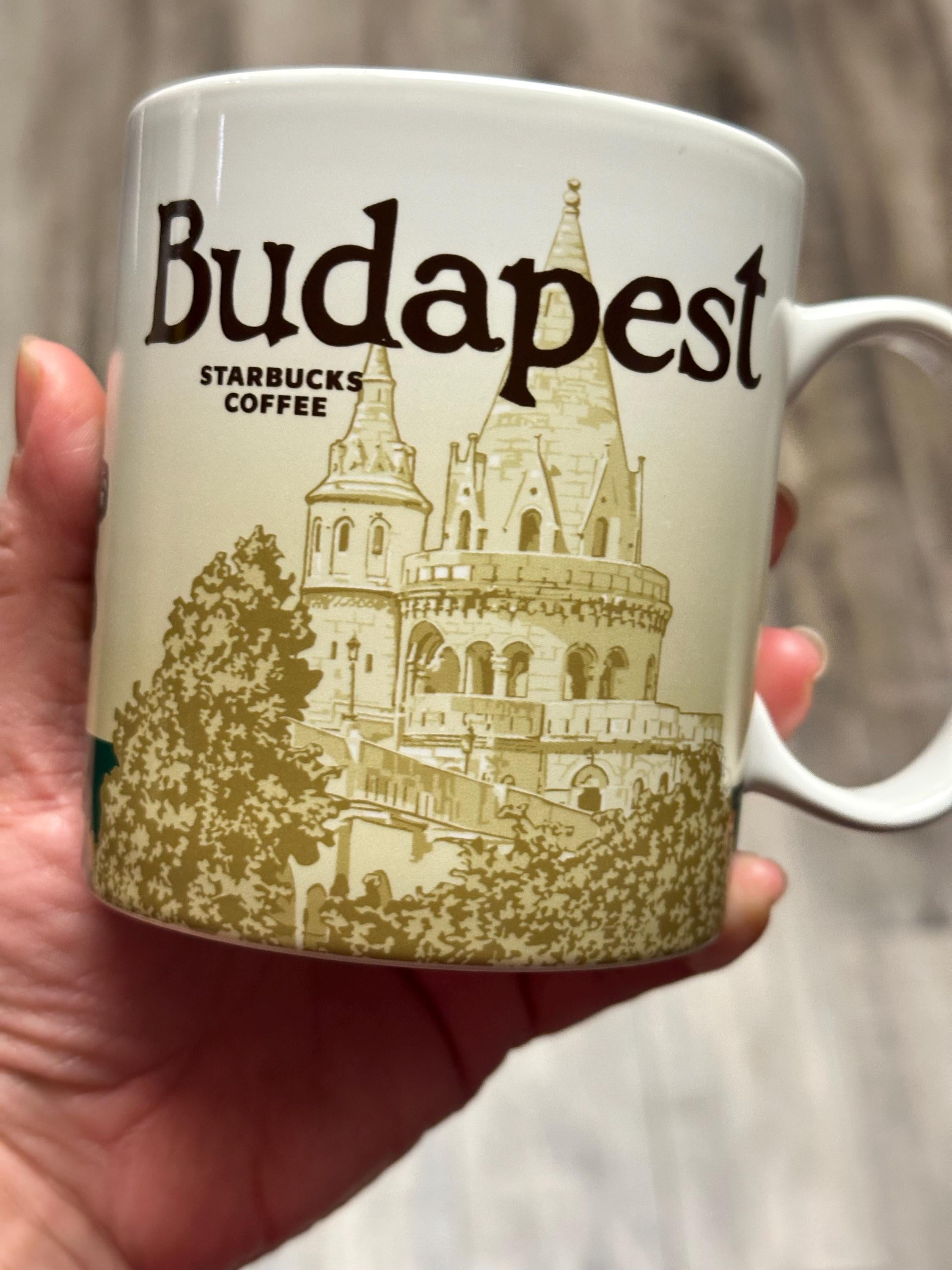 Starbucks Budapest Global Icon Mug 16 oz 2014. Ship Fast!