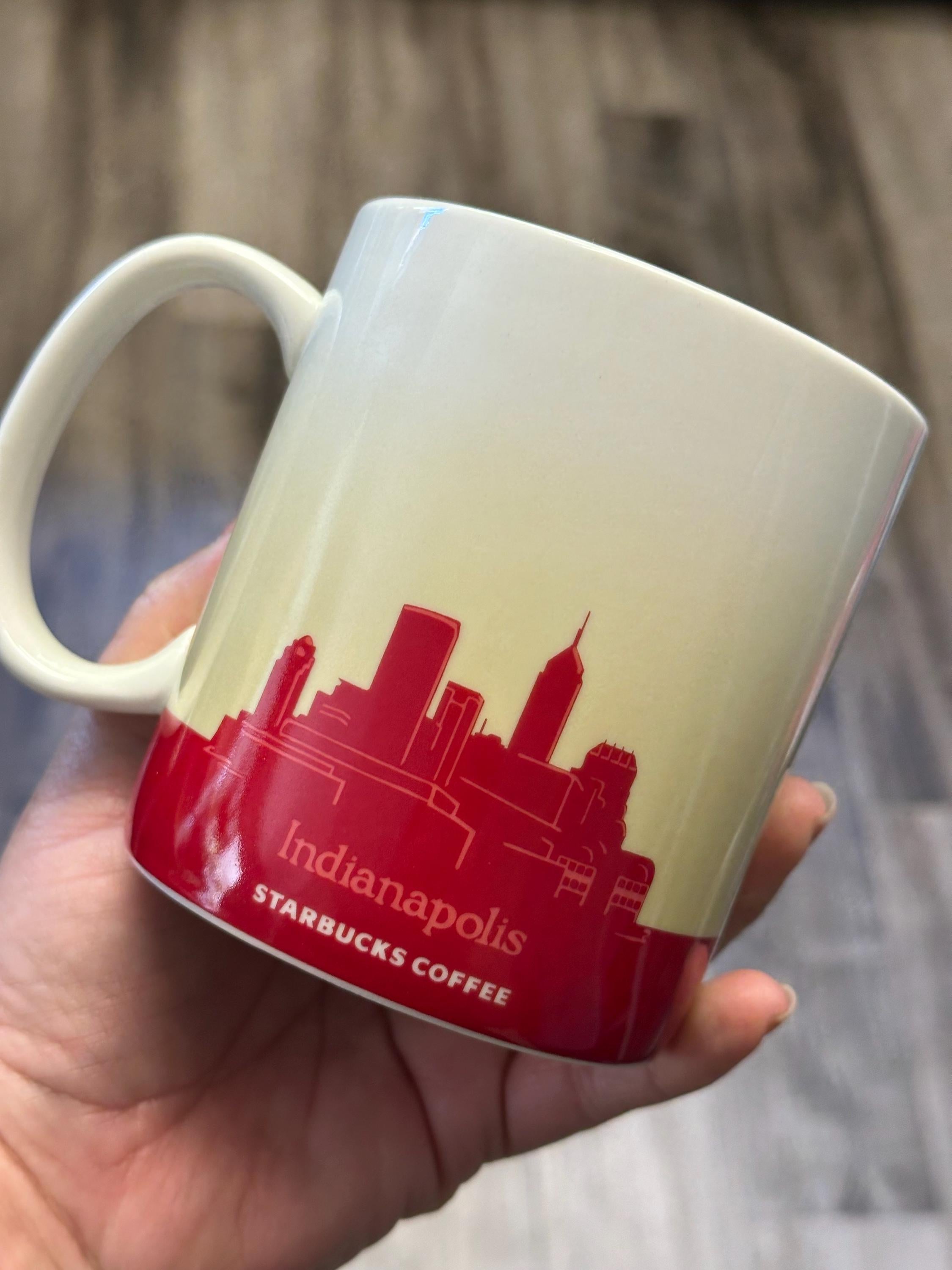 Starbucks Indianapolis City Mug 16oz Coffee Cup Collector GUC. Ship Fast!