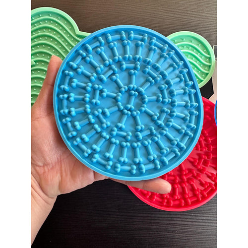 Dog Lick Pad 3-Pack for Anxiety Relief and Bath Time | Strong Suction. Ship Fast!