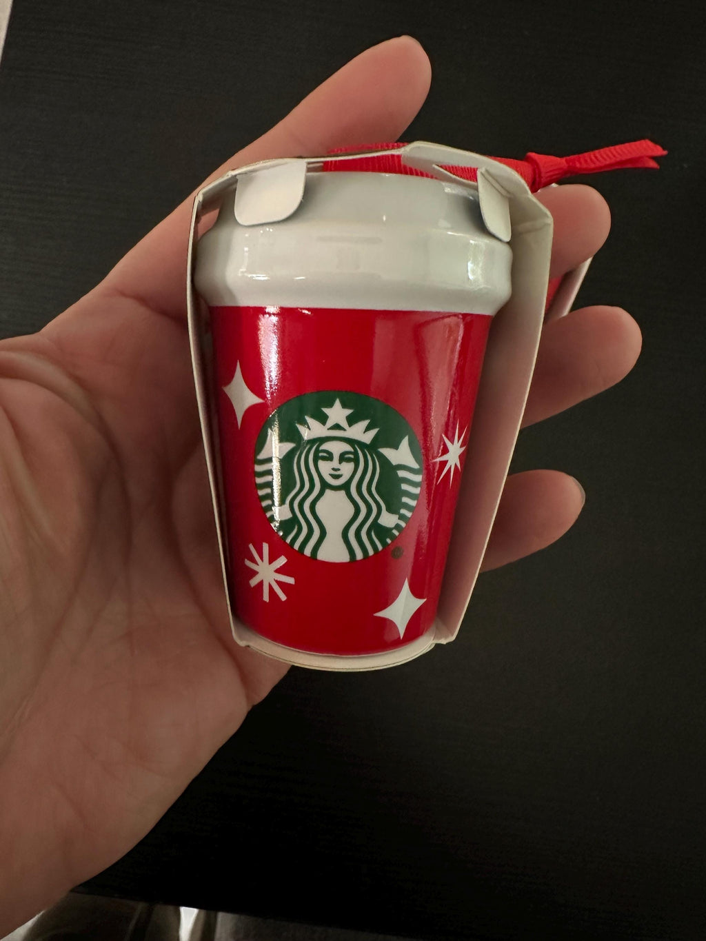 Starbucks Mini Coffee Cup Ornaments – Collectible. Sold Separately. Ship Fast!