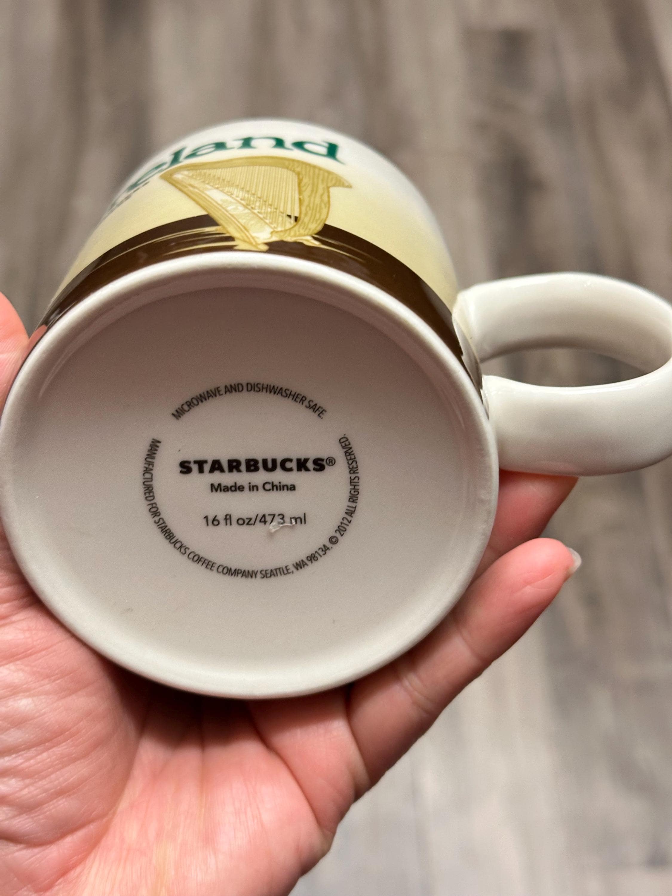 Starbucks Ireland Global Icon Mug 16 oz. Ship Fast!