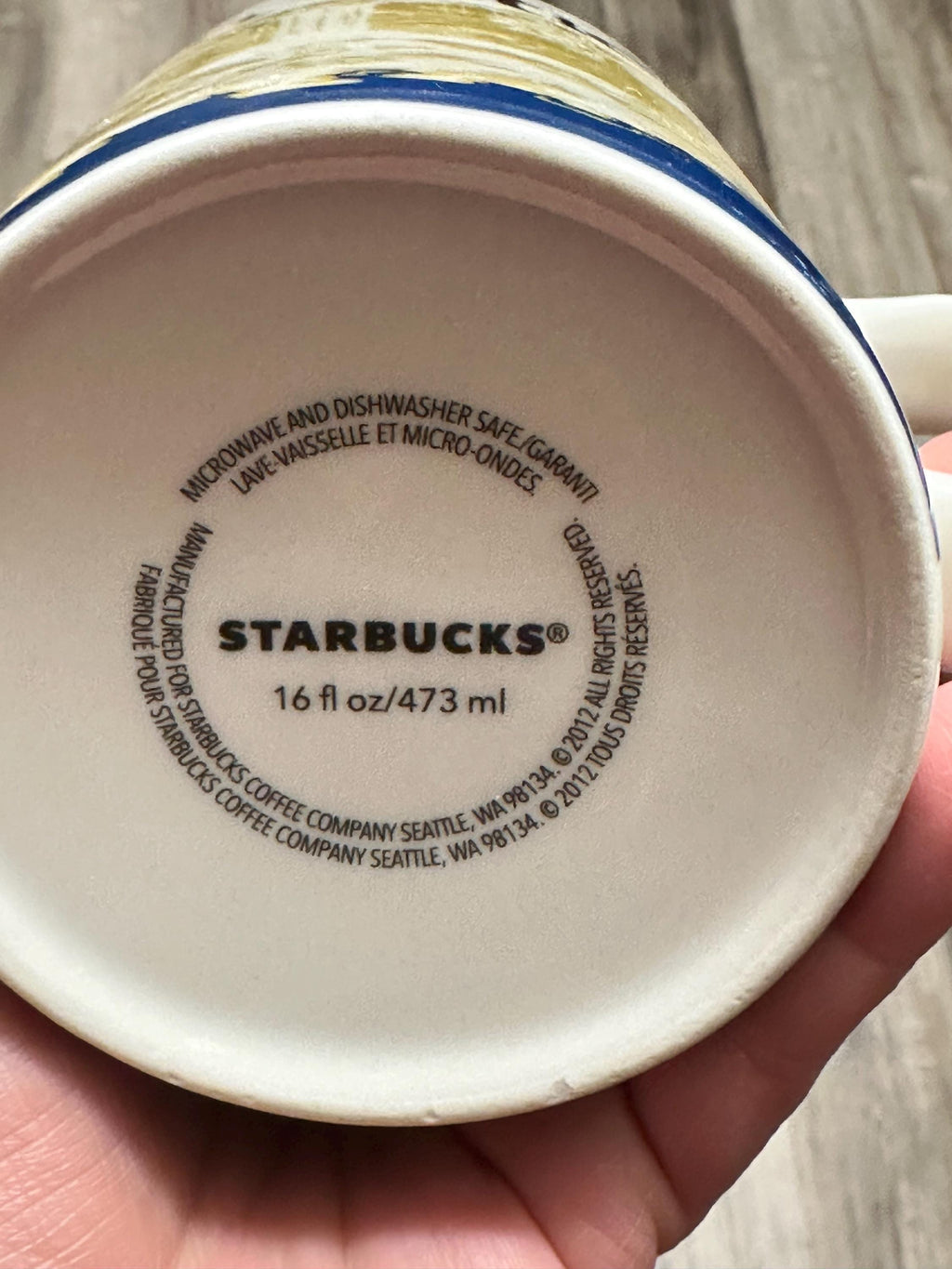 Authentic Starbucks Twin Cities Global Icon Mug 16 oz 2012. Ship Fast!