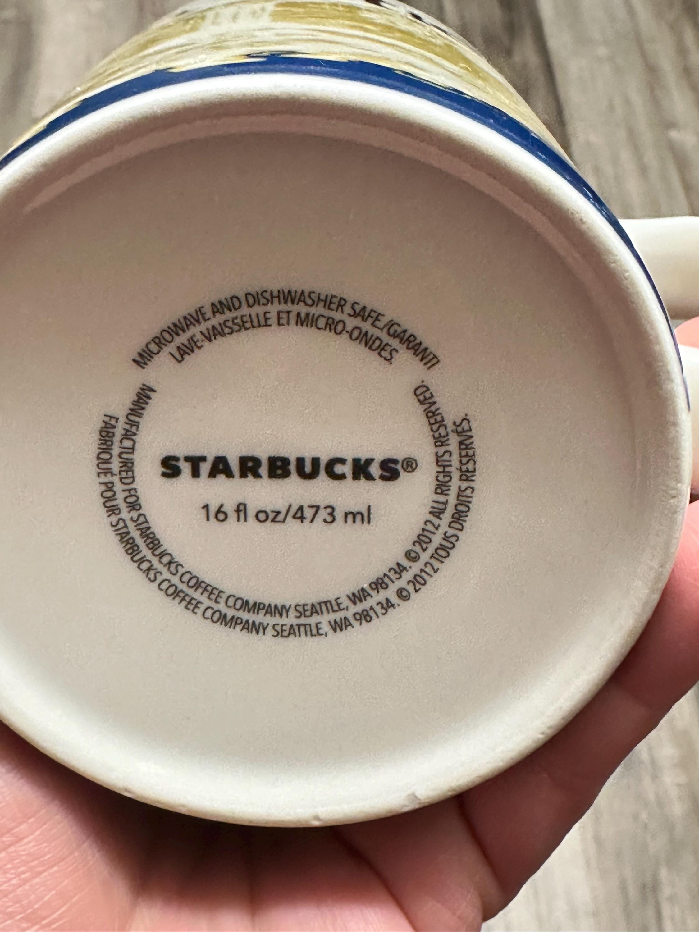 Authentic Starbucks Twin Cities Global Icon Mug 16 oz 2012. Ship Fast!