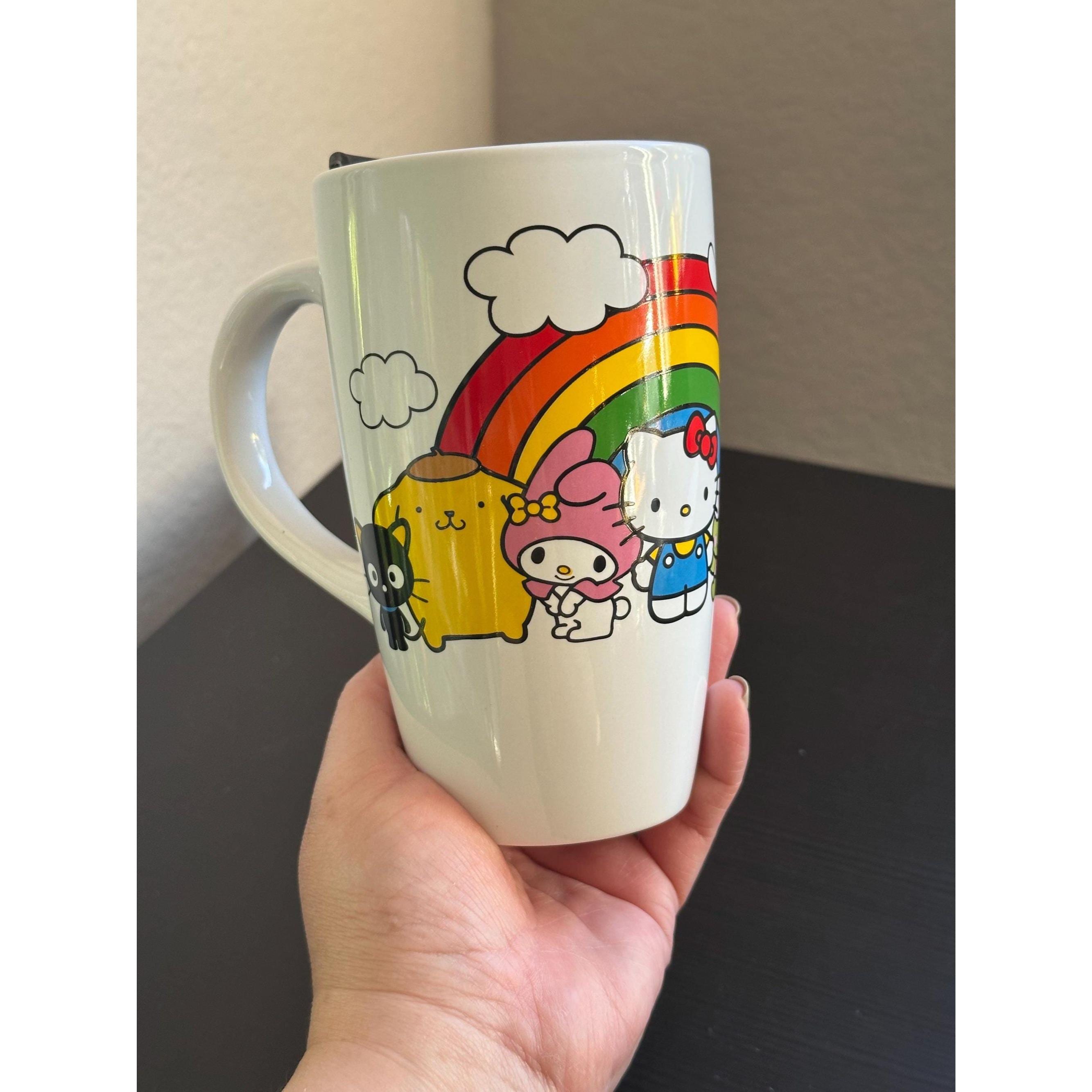 Hello Kitty Friends Cup With Lid Cute Coffee Cup New | Little Joy Market