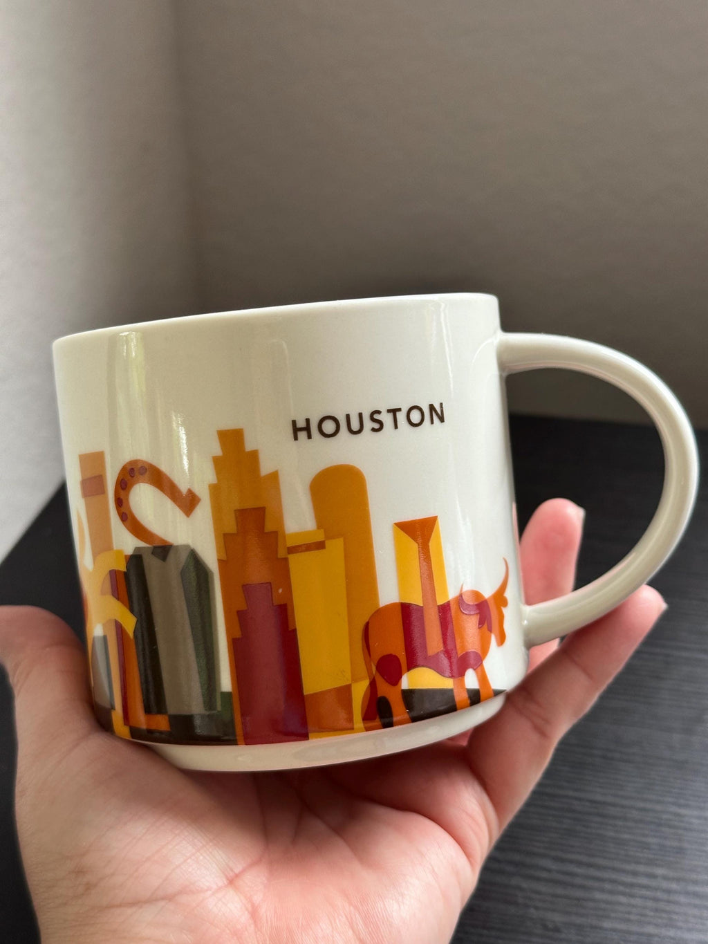 Starbucks Houston You Are Here Mug – 14 oz Collectible (2013 or 2014). Ship Fast!