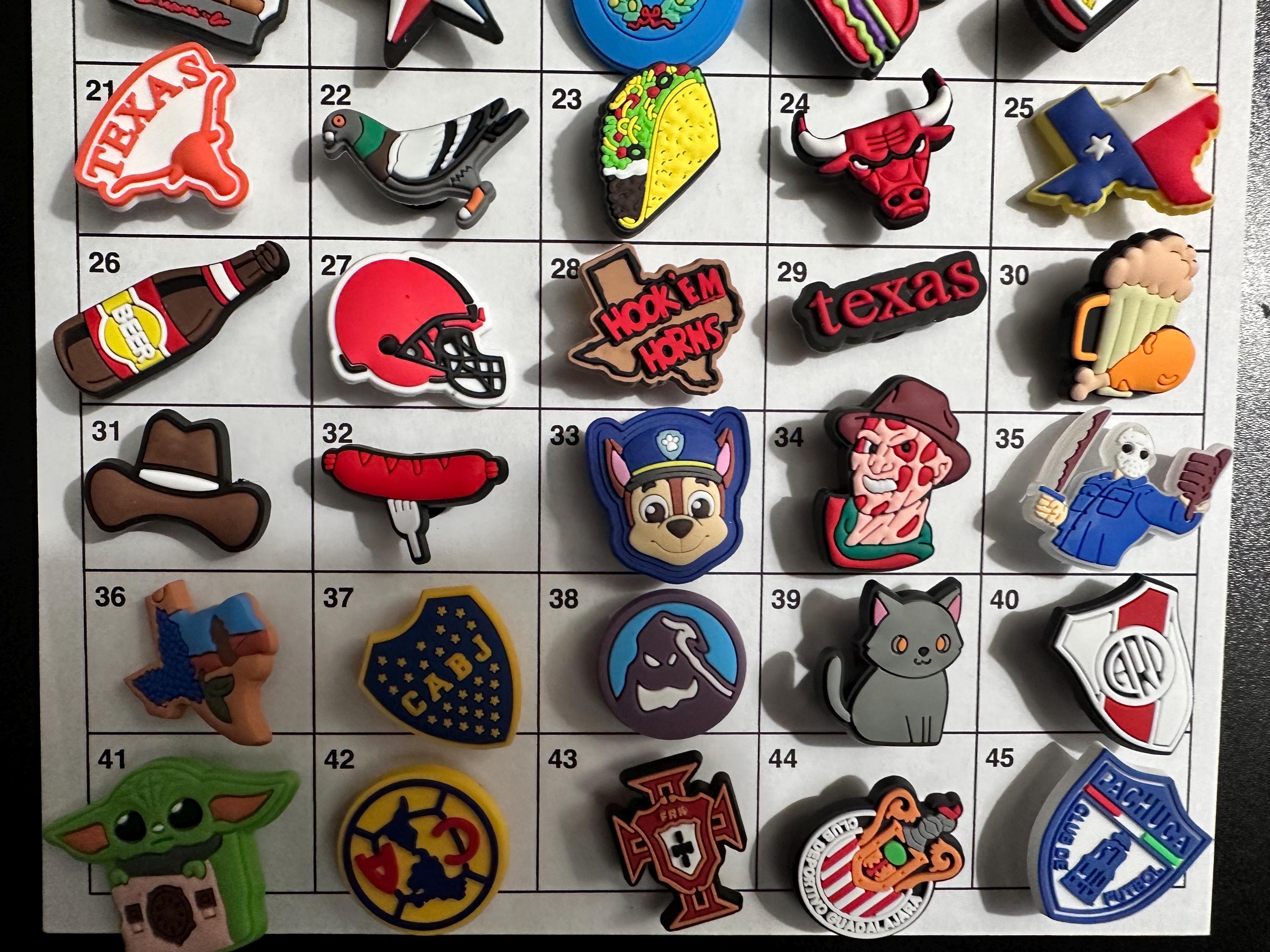Shoe Charms for Clogs Charms Food Sports Halloween. Ship Fast!
